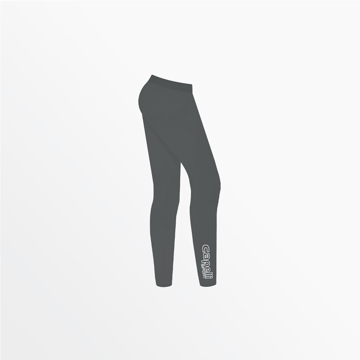 Girl's Mid Rise Logo Cotton Leggings - Soft & Comfortable Stretchy Pants for Kids - Perfect for School, Play & Everyday Wear