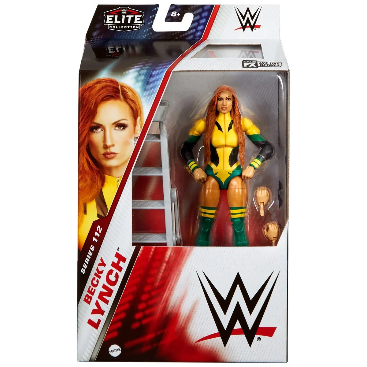 Becky Lynch WWE Elite Collection Series 112 Action Figure - Authentic Wrestling Toy for Collectors & Fans - Perfect for Display, Play & WWE Themed Parties