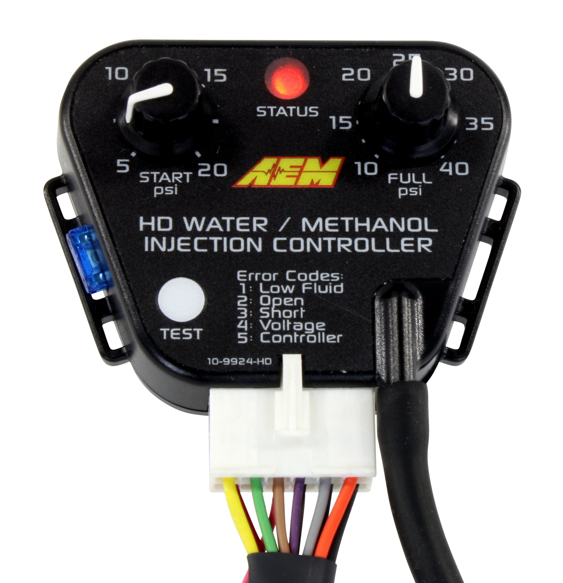 AEM (30-3306) V2 Water Methanol Injection HD Controller Kit with Internal MAP Sensor - Boost Performance for Turbocharged & Diesel Engines - Perfect for Racing, Towing & High-Performance Tuning