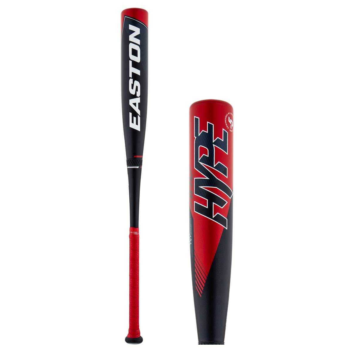 2022 Easton ADV Hype 5 USSSA Baseball Bat SL22HYP58 Navy/Red - Best Youth Baseball Bat for Tournaments & Training
