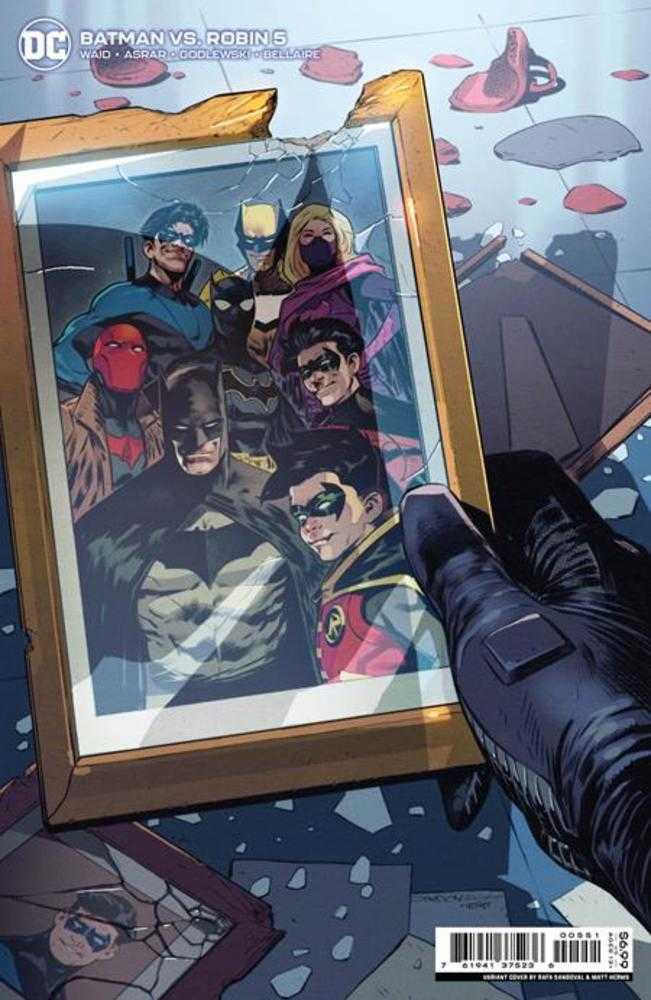 Batman vs Robin #5 (Of 5) Cover C Rafa Sandoval Card Stock Variant - DC Comics Lazarus Planet Series - Perfect for Comic Collectors & Batman Fans