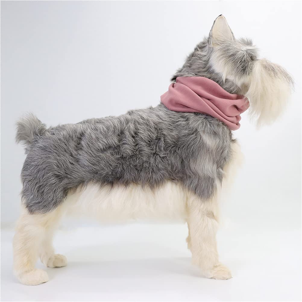 Dog Earmuffs & Bunny Costume Ears - Calming Collar, Winter Snood Wrap & Ear Warmer for Dogs | High Elasticity Dog Hat & Headband for Anxiety Relief, Cold Weather Protection & Costume Play