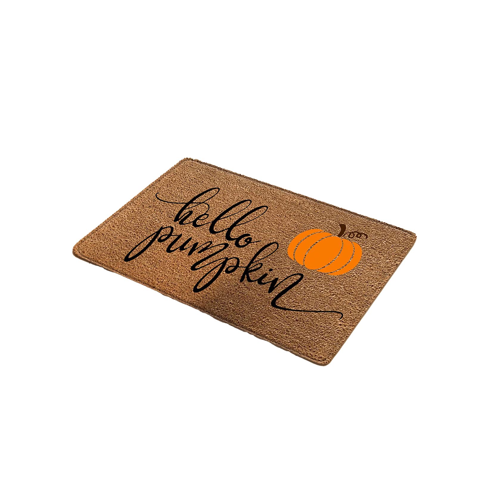 Halloween Themed Polyester Doormat - Durable & Decorative Non-Slip Floor Mat for Front Door, Porch, or Entryway - Perfect for Home Decor & Seasonal Celebrations