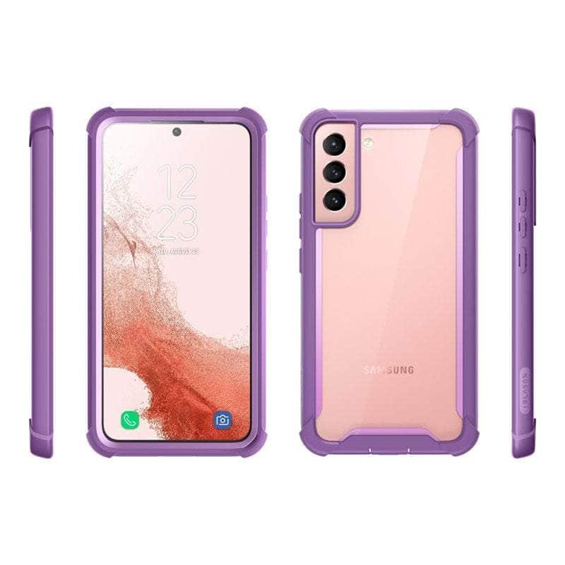 Samsung Galaxy S22 Rugged Case - BLASON Ares Full Body Protective Cover with Shockproof Bumper for Outdoor, Travel & Daily Use