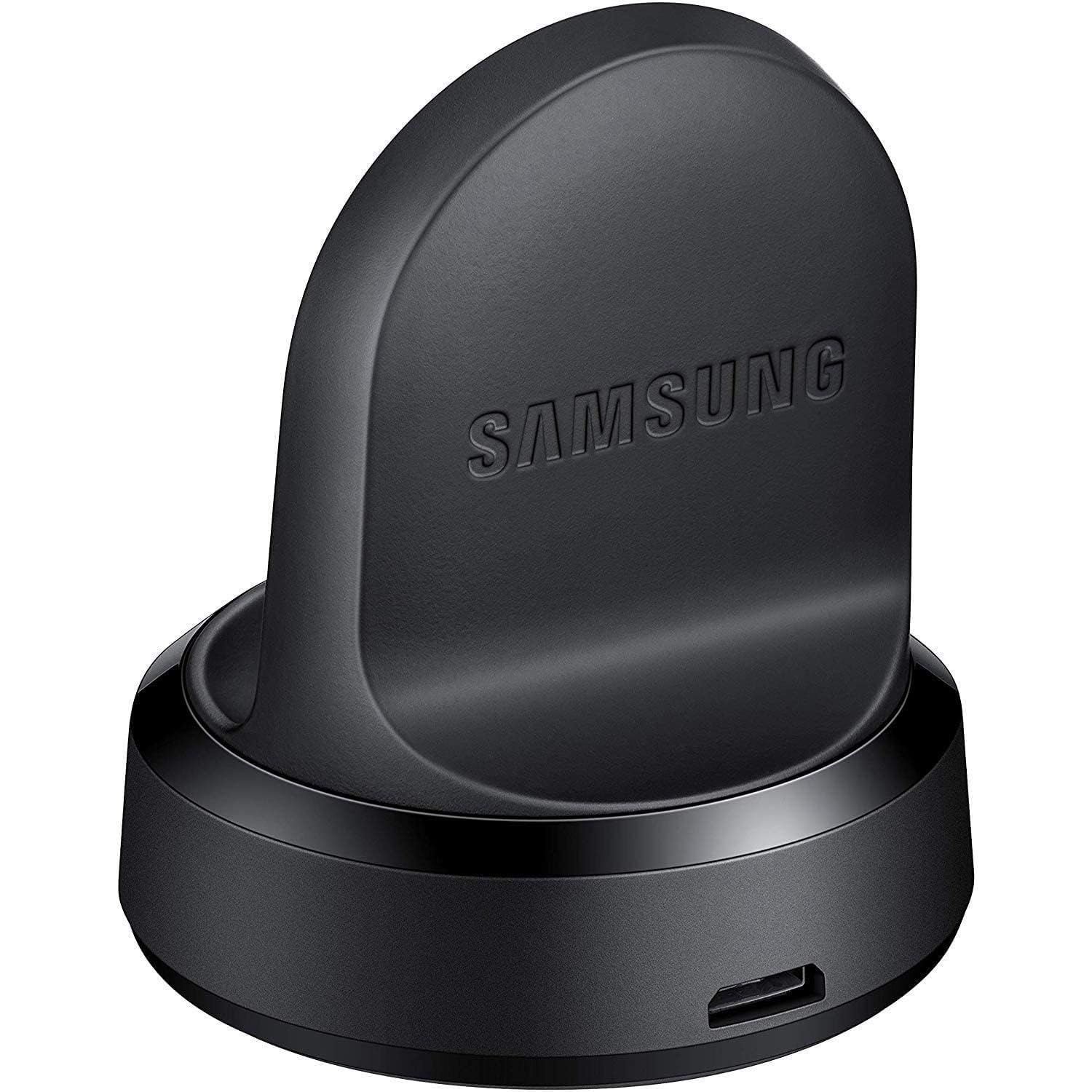Samsung Galaxy Watch Wireless Charger Dock - Compatible with Gear S4, Gear S3 Smartwatches (EP-YO805) | Fast Charging Station | Perfect for Home, Office & Travel (Renewed)