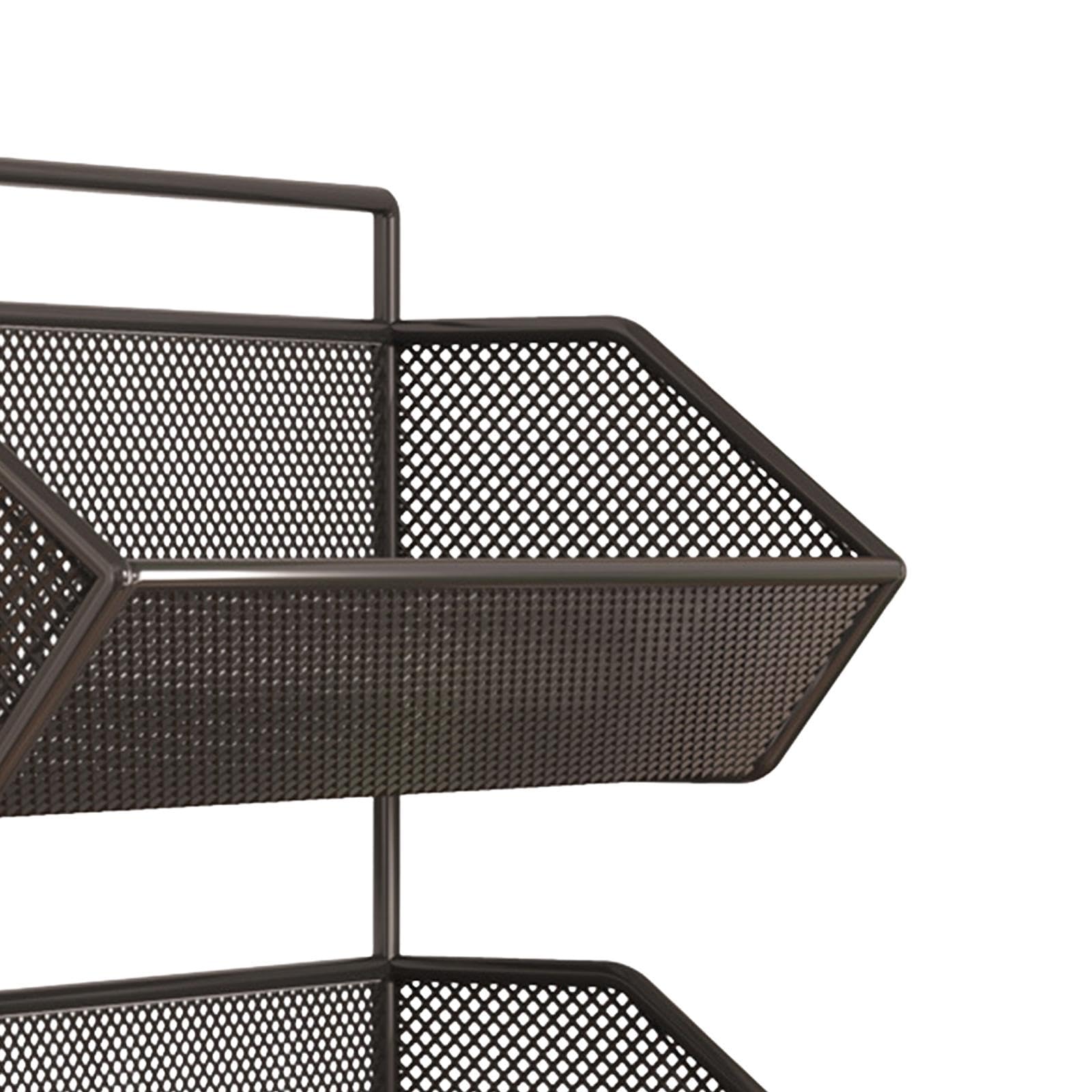 CALANDIS® Hanging Wall Basket - Heavy Duty Storage Organizer for Laundry Room, Kitchen Cabinets, Bathroom & Pantry | Space Saving Wall Mounted Storage Solution for Towels, Fruits, Vegetables & Household Items