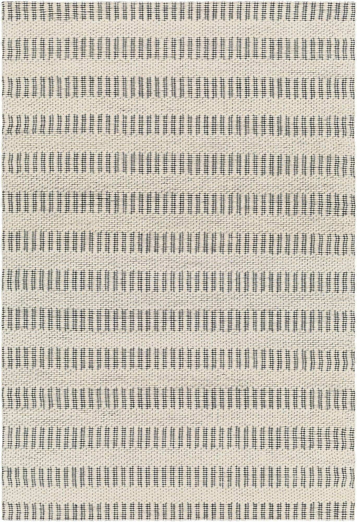 Mark&Day Delana Modern 5x7 Area Rug - Charcoal Grey Beige Non-Slip Living Room Carpet | Soft Plush Bedroom Rug | Durable Kitchen Floor Mat (5' x 7'6