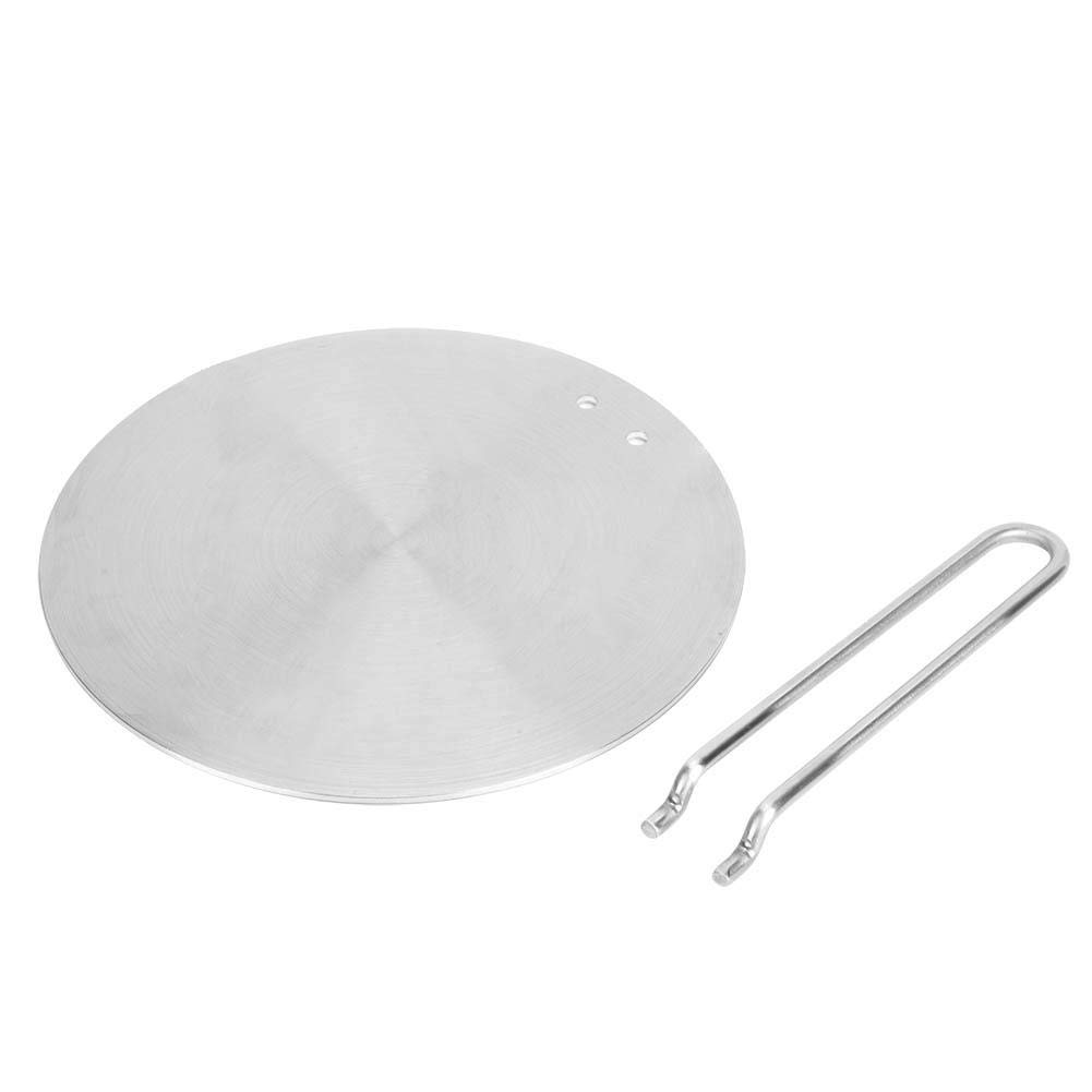 20cm Household Heat Diffuser Plate - Induction Adapter for Gas & Electric Cooktops - Even Heat Distribution for Cooking, Baking & Simmering - Compatible with 20/22/24cm Pans