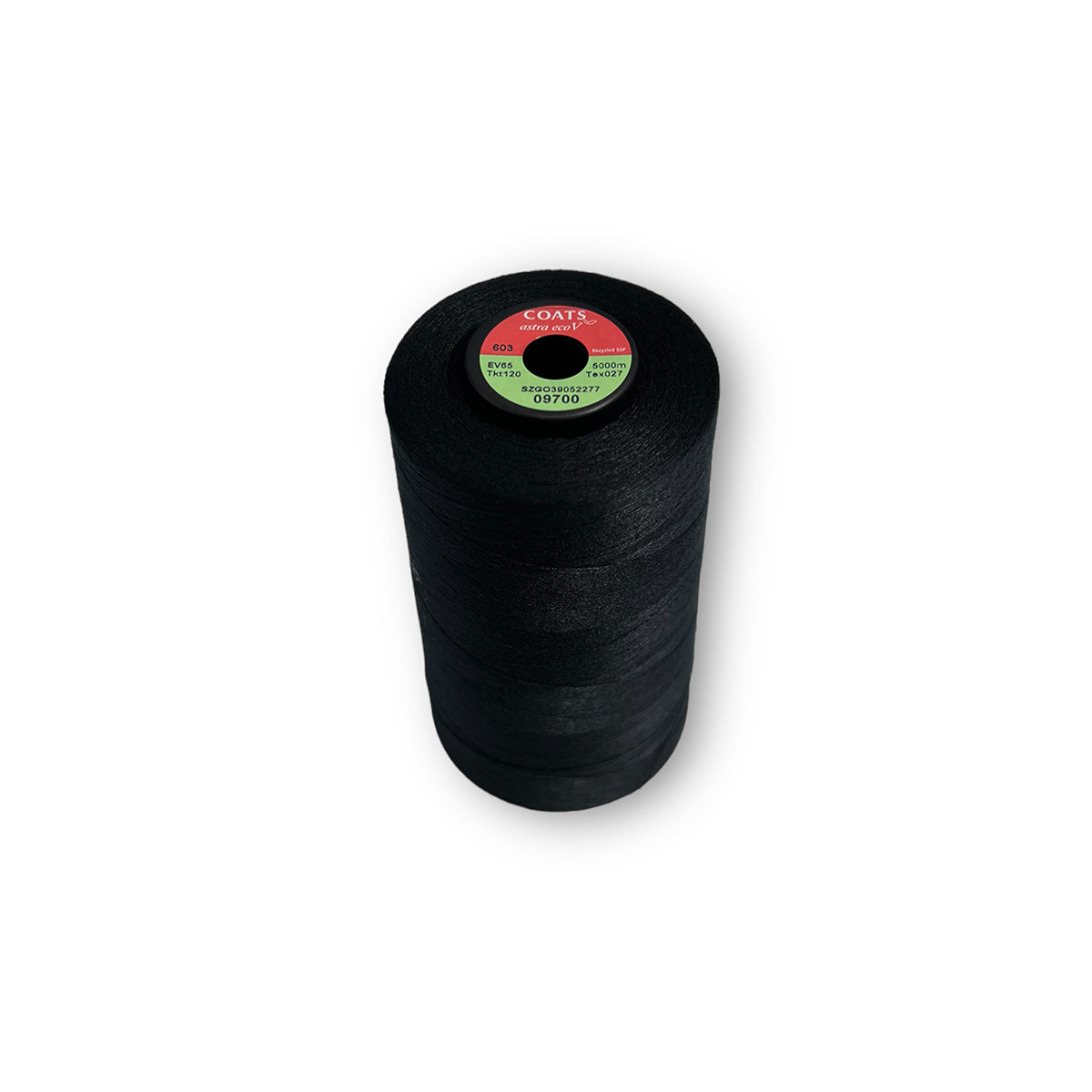 Eco-Friendly Astra EcoVerde 120 Recycled Polyester Thread - 5000m Cones for Sewing, Quilting & Crafting | Sustainable Sewing Supplies for Eco-Conscious Makers