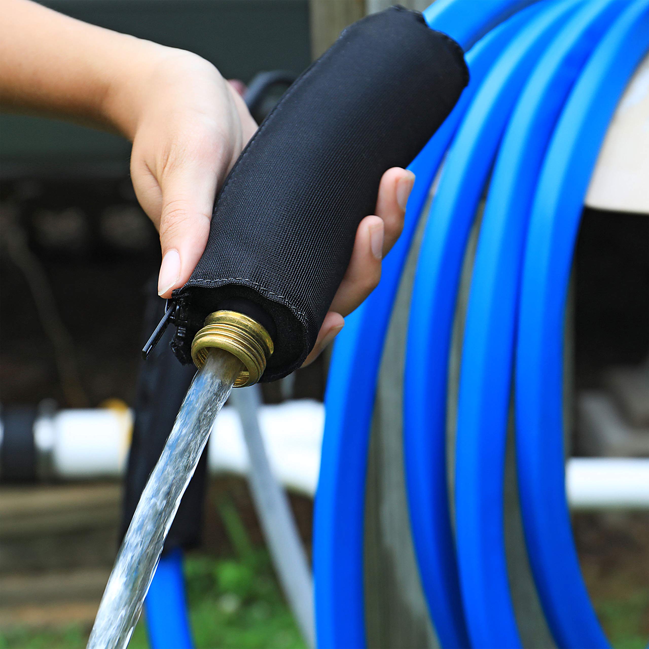 Valterra W01-5325 Premium Drinking Water Safe RV Camper Hose - 25ft Lead-Free Flexible Garden Hose for RV, Marine & Outdoor Camping Use