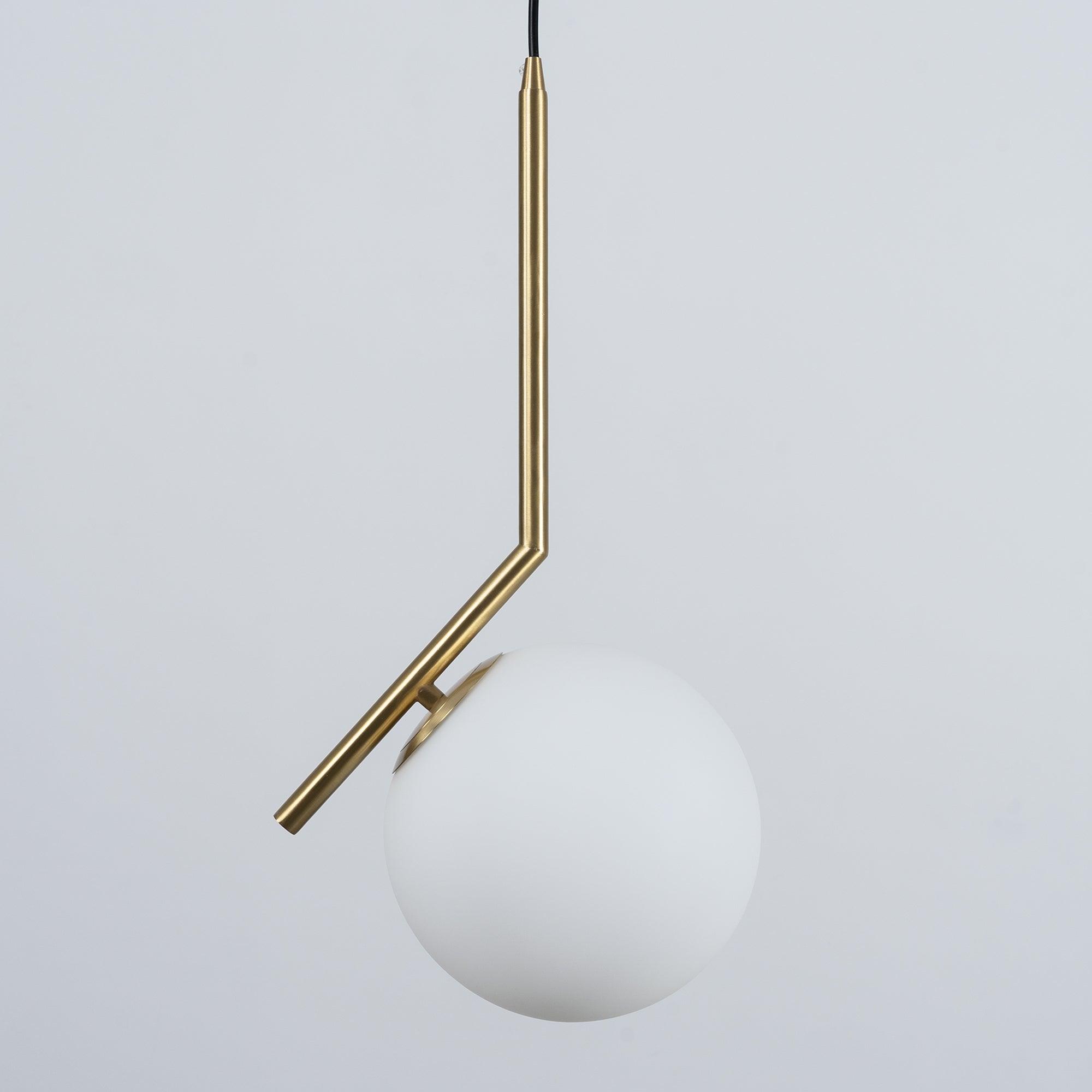 Modern Equilibrium Pendant Light - Adjustable Hanging Chandelier for Kitchen Island, Dining Room & Bedroom - Sleek Scandinavian Design with Dimmable LED Lighting