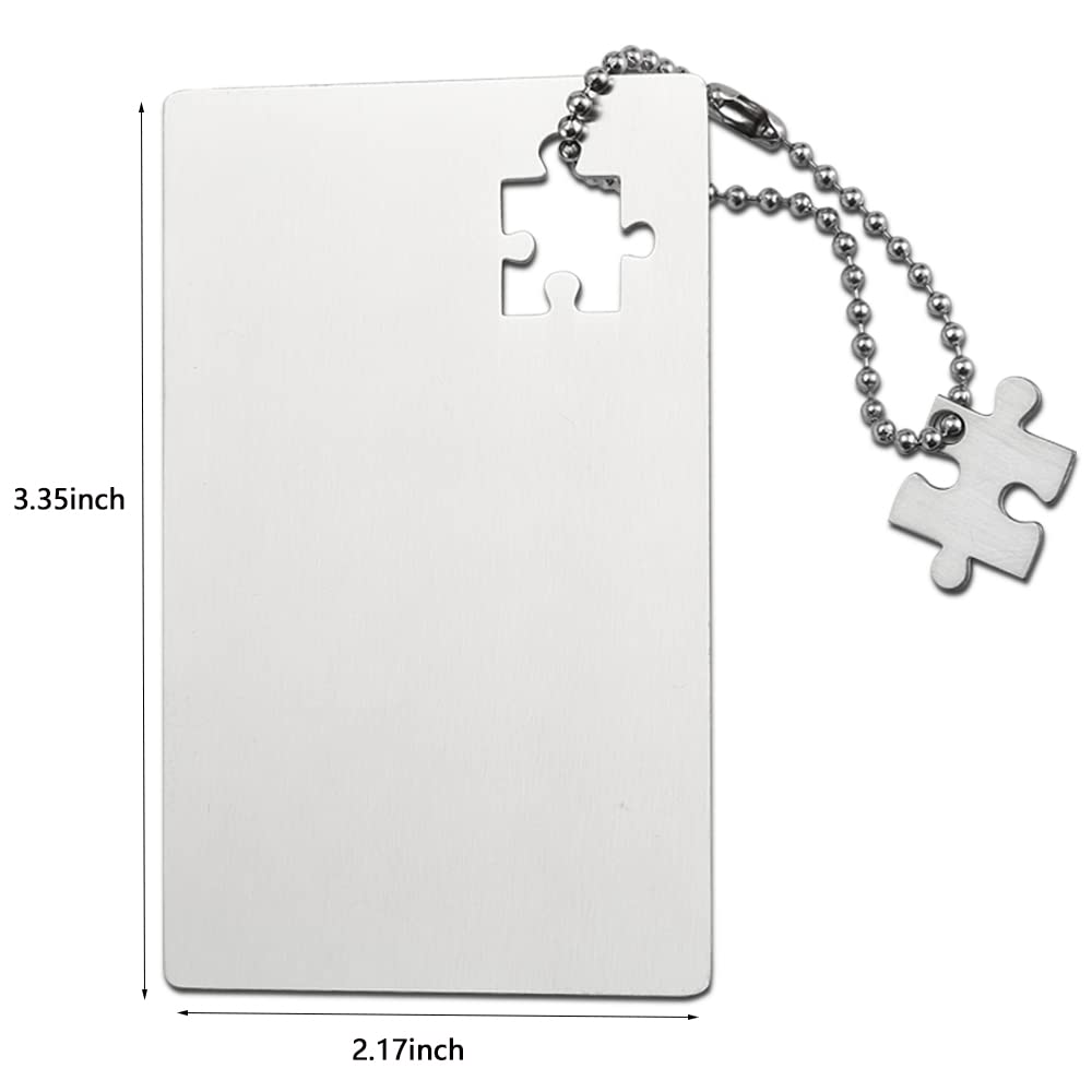Personalized Engraved Wallet Inserts - Romantic Anniversary Card Gifts for Couples & Lovers | Perfect for Valentine's Day, Weddings & Special Occasions
