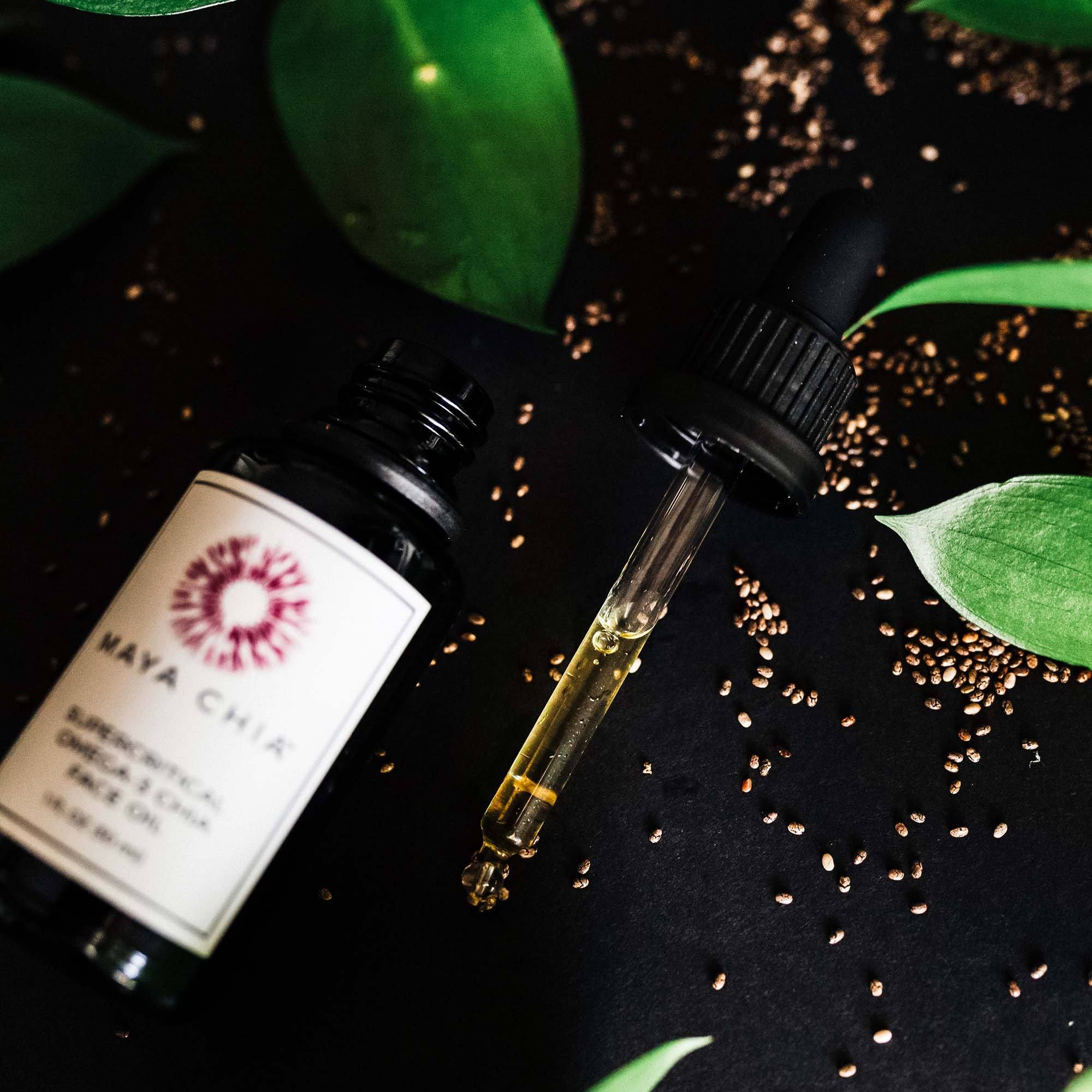 Pure Supercritical Omega 3 Chia Seed Oil - Premium Cold Pressed Supplement for Heart Health, Brain Function & Joint Support - Perfect for Smoothies, Salads & Daily Wellness Routine
