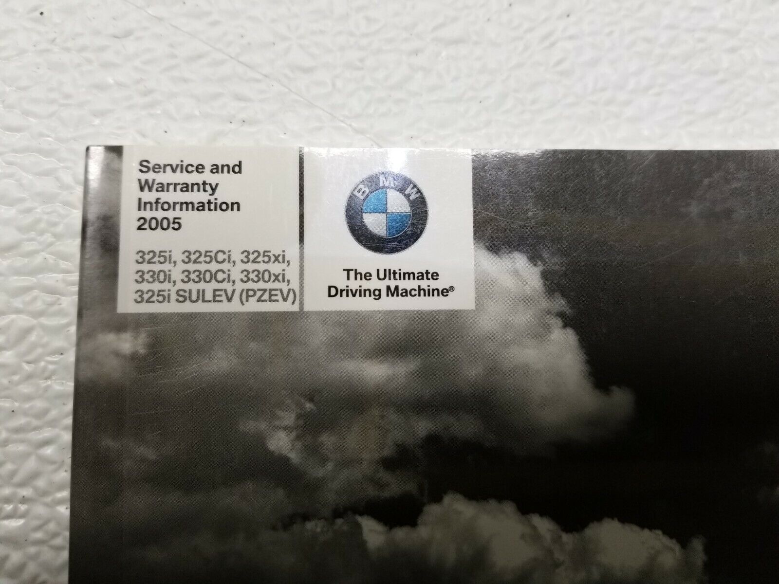 Original BMW E46 Owner's Manual with Case - 01 02 03 04 05 Series - Perfect for DIY Repairs & Maintenance