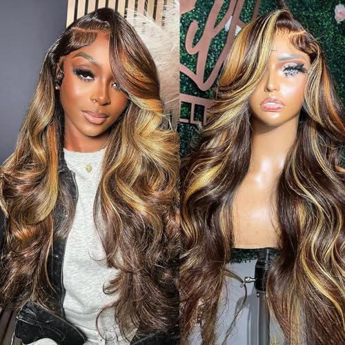 4/27 Ombre Highlight Body Wave Wig