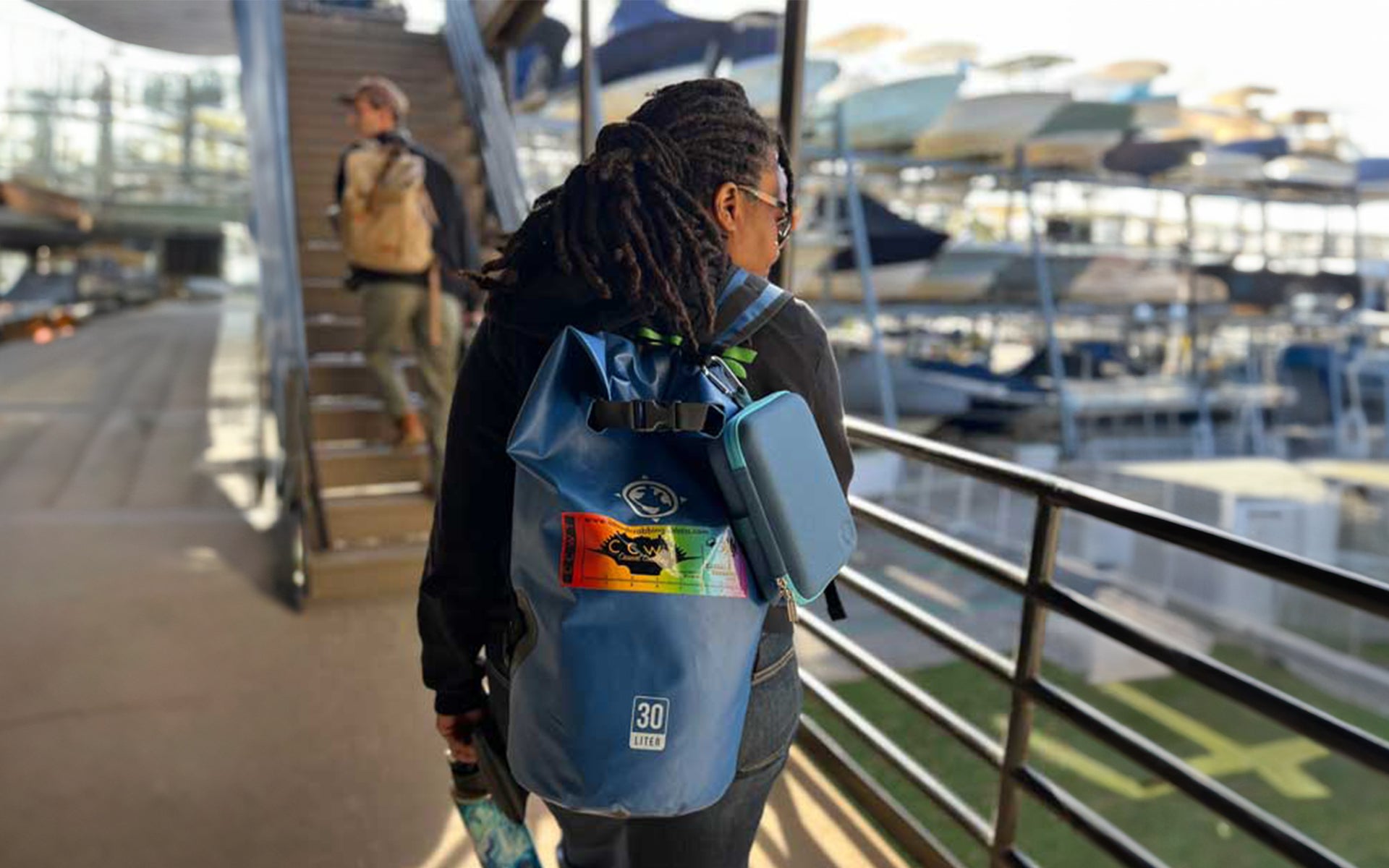 Captain's Pack Case - Durable Waterproof Travel Backpack for Hiking, Camping & Outdoor Adventures | Perfect for Men & Women | Lightweight & Spacious Design