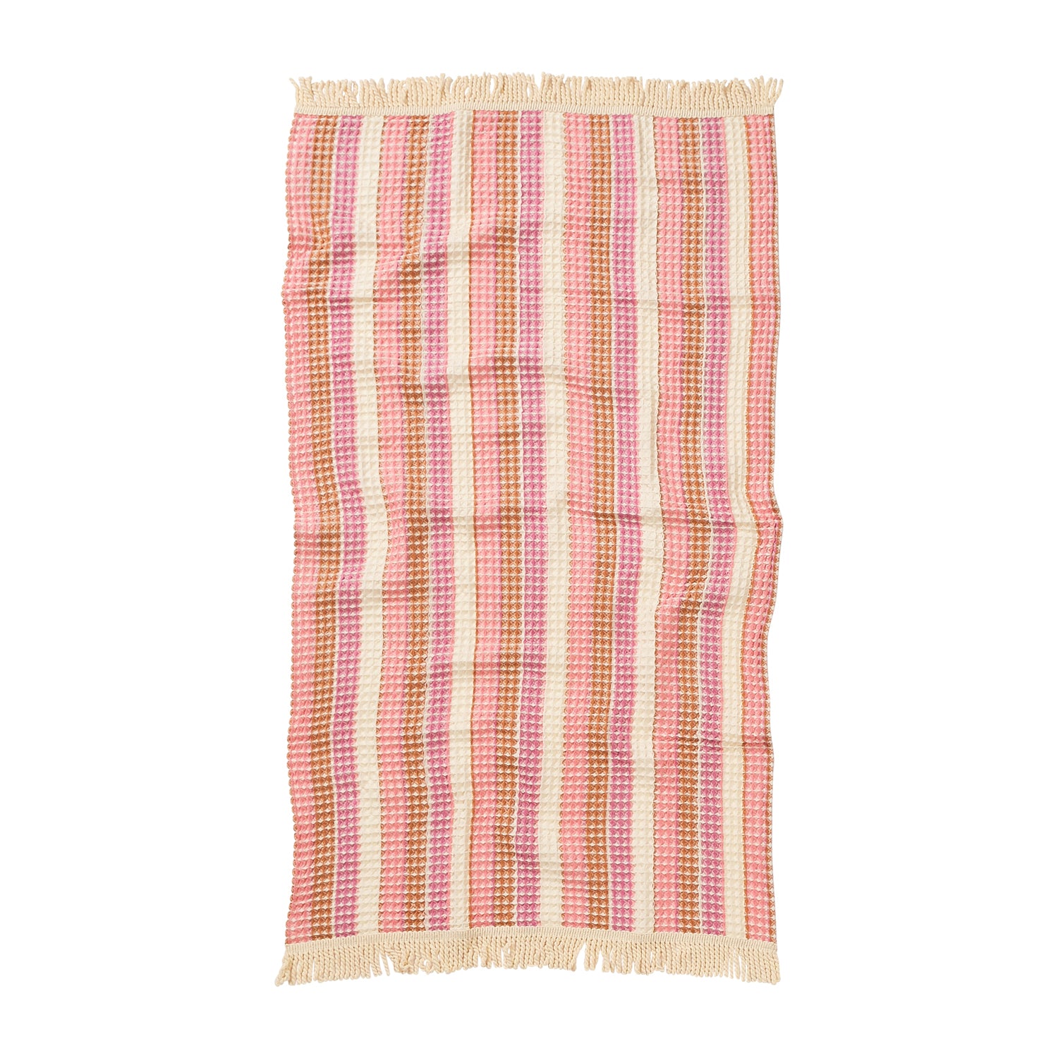 Kanti Waffle Towel Set - Super Soft & Absorbent Bath Towels for Spa, Gym & Home Use - Luxury Posy Design for Ultimate Comfort