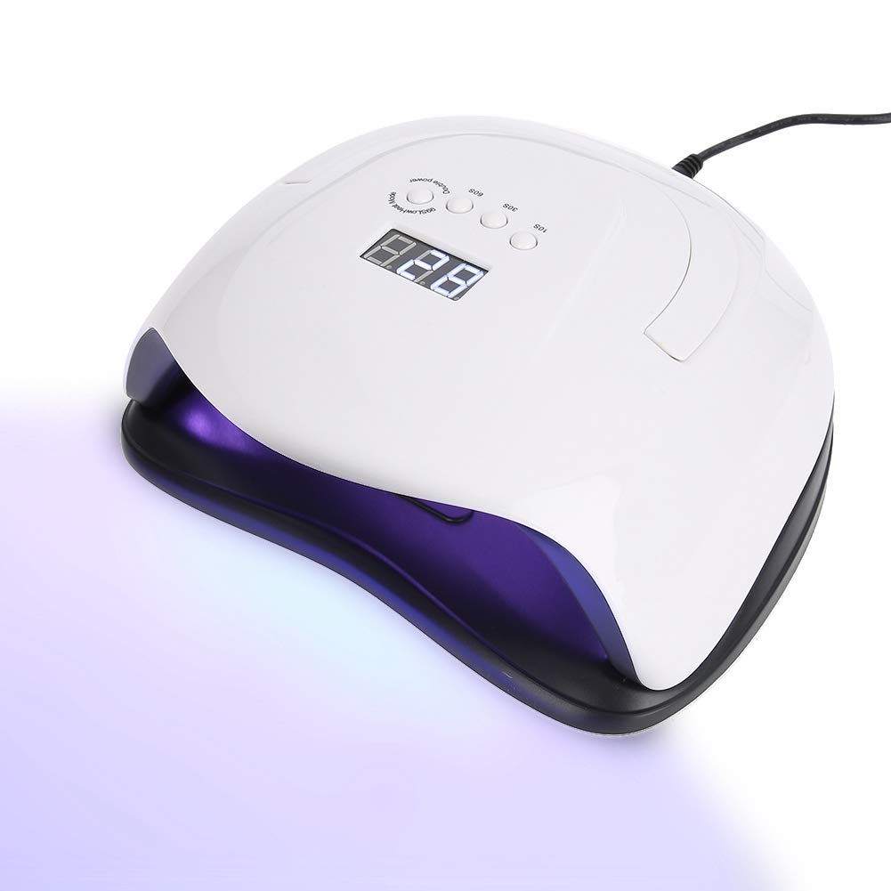 Professional 80W UV LED Nail Dryer Lamp - Fast Curing for Gel Polish, Manicures & Pedicures | Home & Salon Use | Dual Voltage 110V-220V | Perfect for Nail Art Enthusiasts & Professional Salons