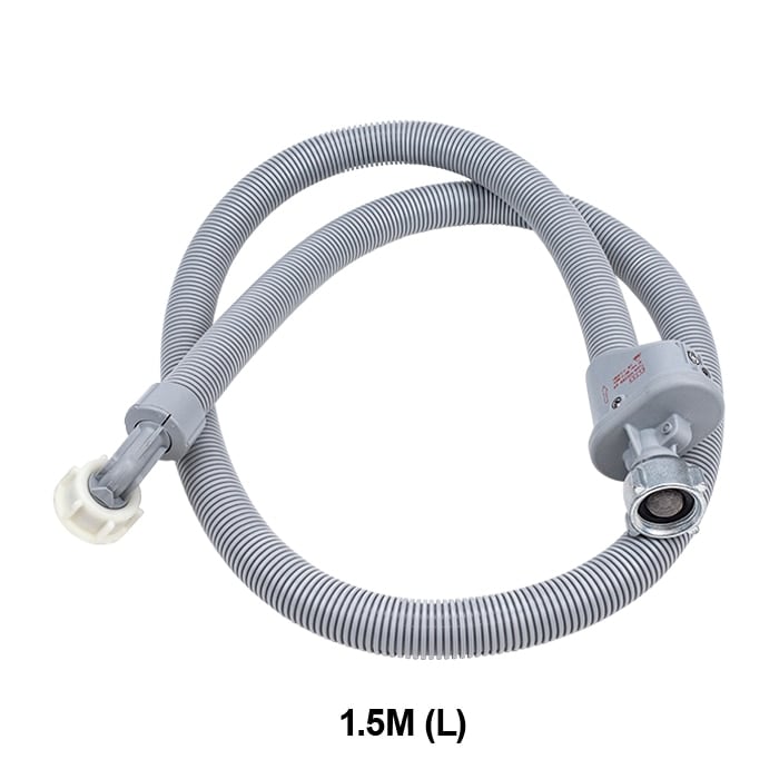 Unilux Universal Dual Layer Anti-Flood 1.5m Inlet Hose ULX105 - Heavy Duty Washing Machine Hose for Laundry Room & Utility Sink Connections