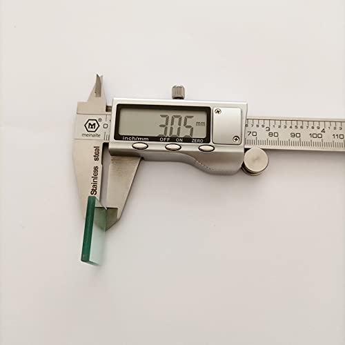 2PCS GRB3 KG3 Heat Absorbing Glass 25x25x3.0mm - Tempered Glass for Solar Panels, Greenhouses & Energy Efficient Windows