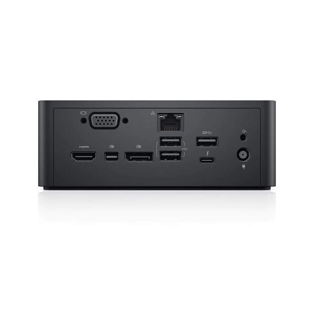 Dell Precision Dual USB-C Thunderbolt Dock TB18DC Docking Station with 240W Power Adapter - Universal Laptop Dock for MacBook Pro, Dell XPS, HP, Lenovo - Perfect for Home Office, Gaming & Workstation Setup