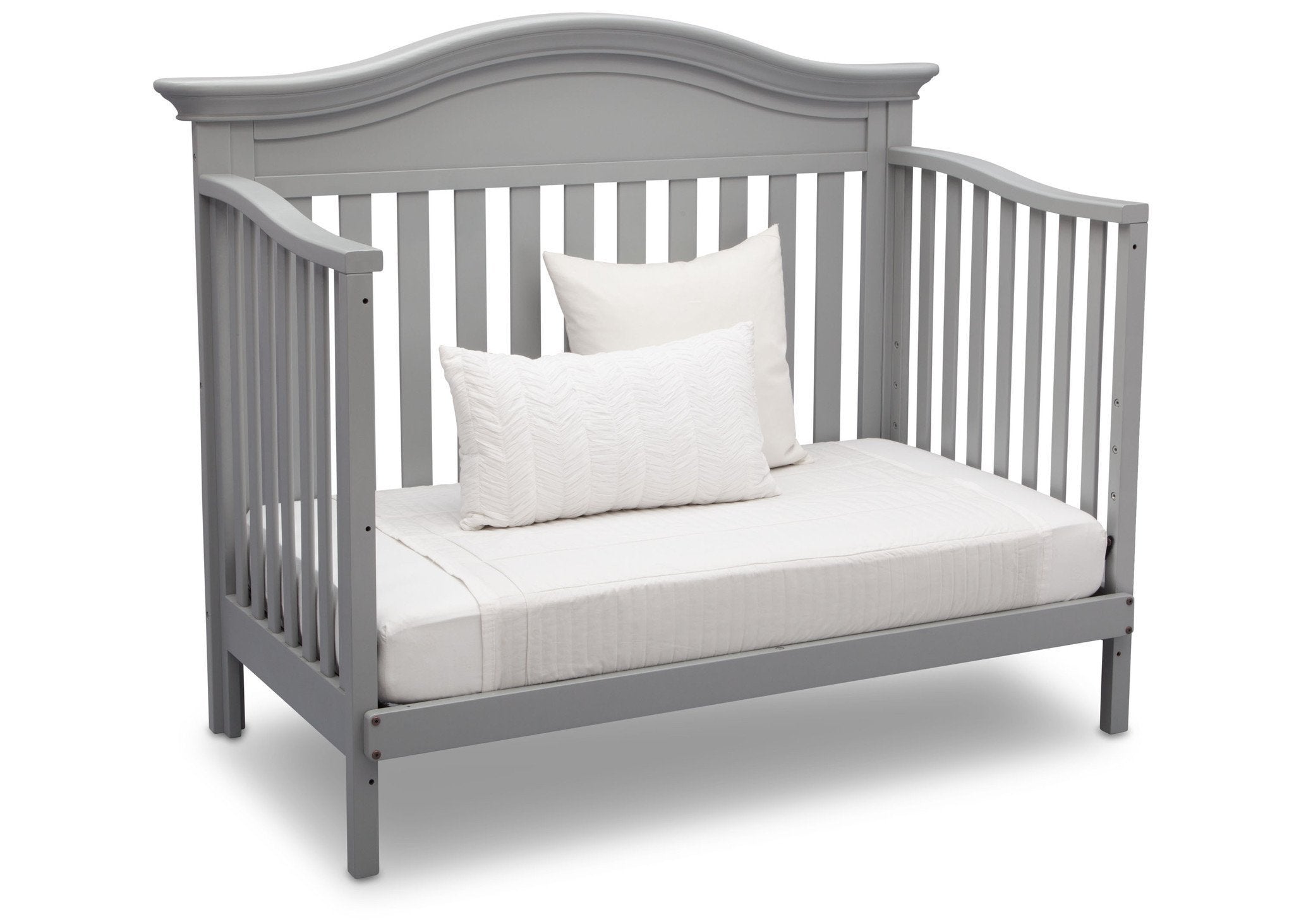 Banbury 4-in-1 Convertible Baby Crib - Toddler Bed, Daybed & Full-Size Bed - Safe & Stylish Nursery Furniture for Boys & Girls - Perfect for Newborns, Infants & Growing Kids