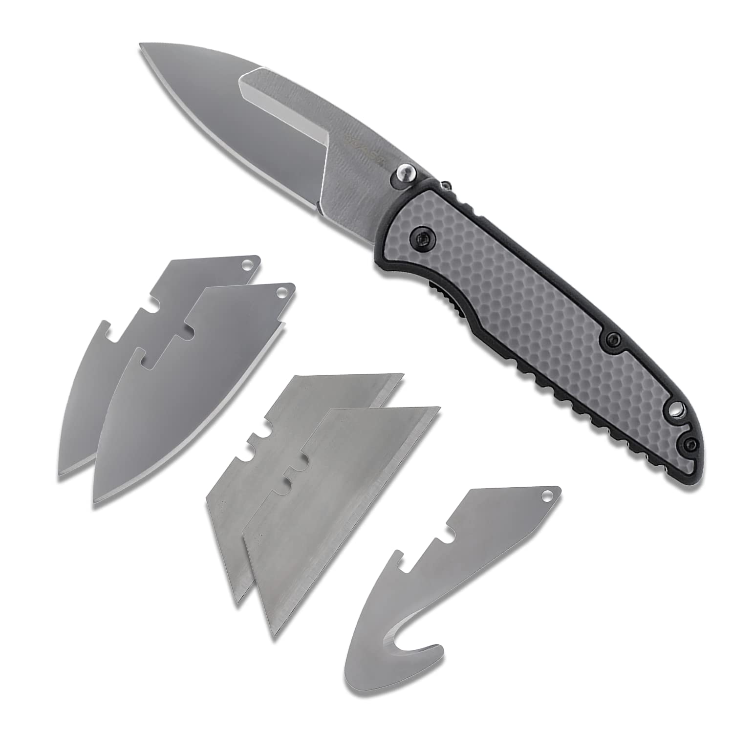 Coast SHIFT EDC Pocket Knife with Replaceable Blades - Compact Folding Knife for Everyday Carry, Outdoor Adventures & Survival Gear