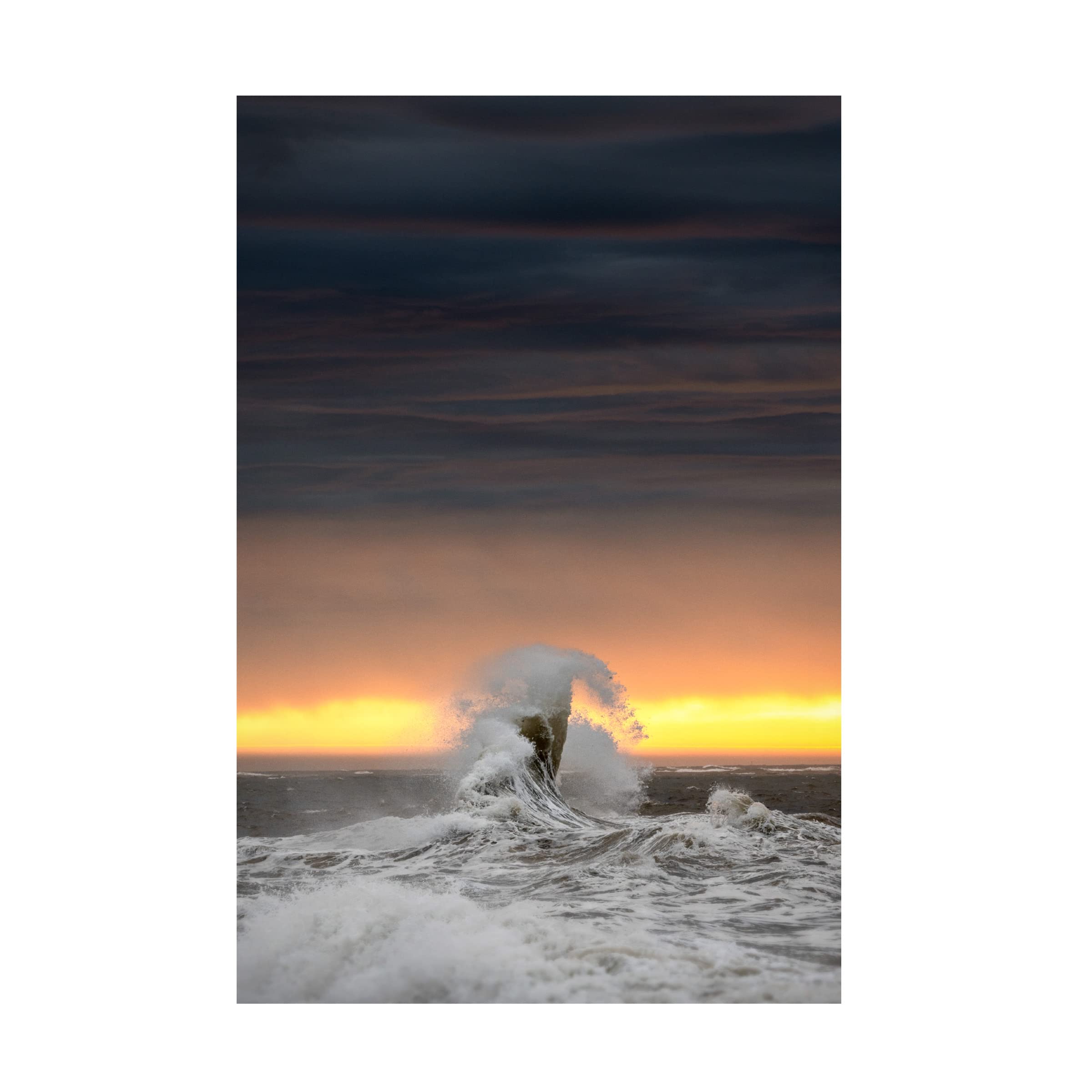 Trademark Fine Art 'Alone' Canvas Wall Art Print by Mathieu Rivrin - Modern Home Decor for Living Room, Bedroom & Office