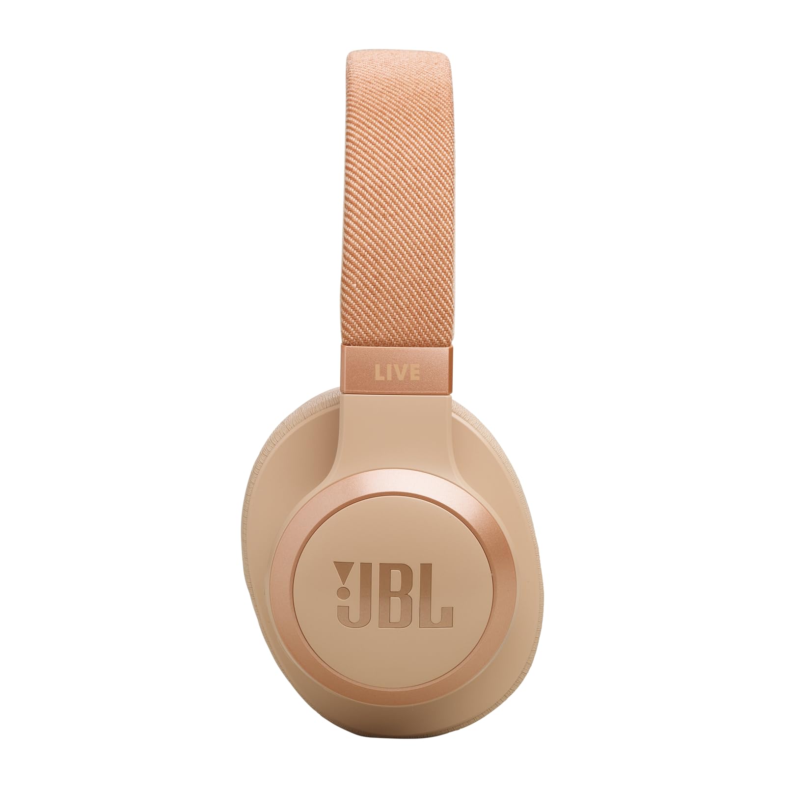JBL Live 770NC Wireless Over-Ear Noise Cancelling Headphones with gSport EVA Case (Sandstone) - Premium Bluetooth Headset for Travel, Work & Music Lovers