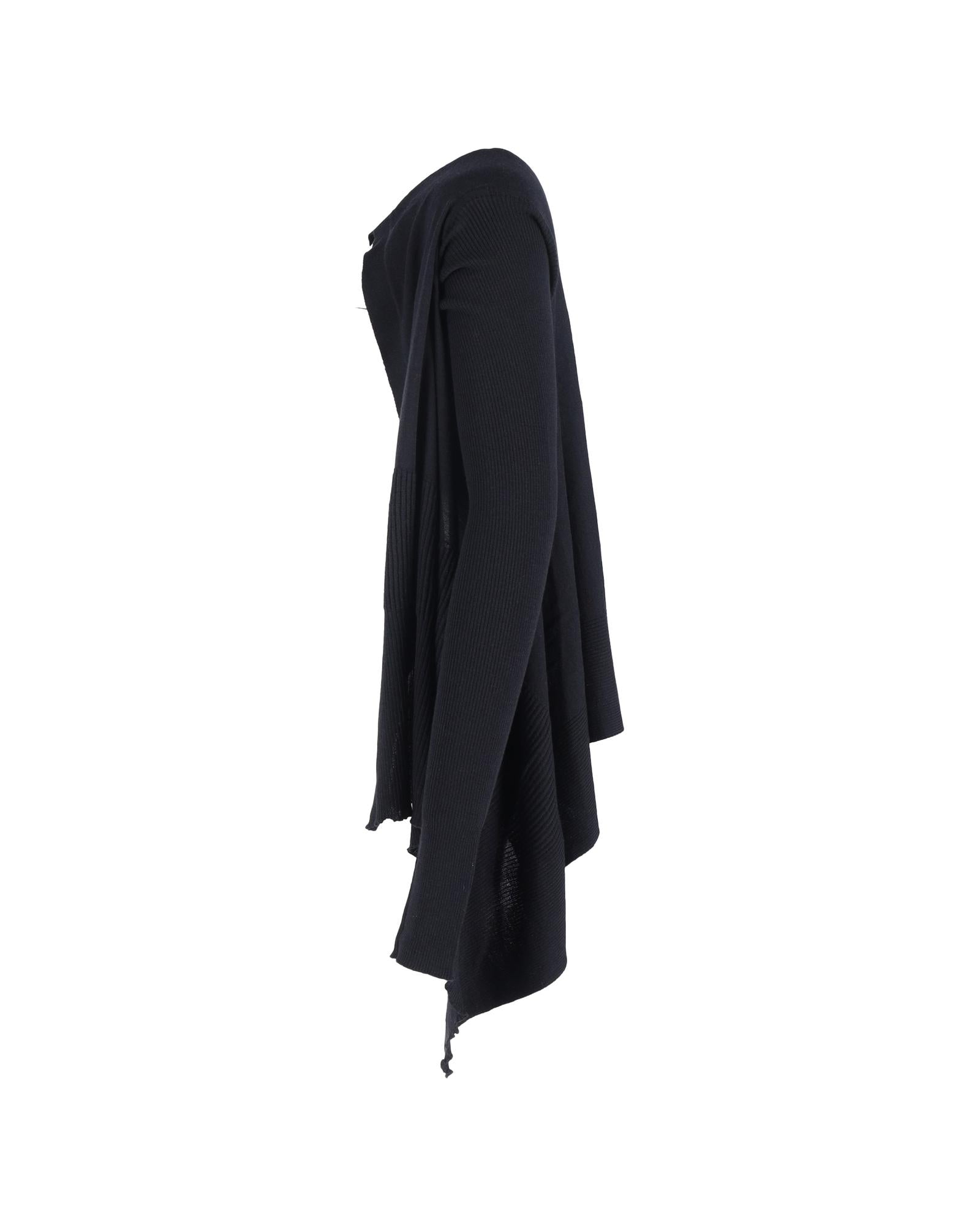 Stylish Asymmetrical Ribbed Knit Cardigan for Women - Cozy Fall & Winter Layering Essential - Perfect for Office, Date Night & Casual Outings