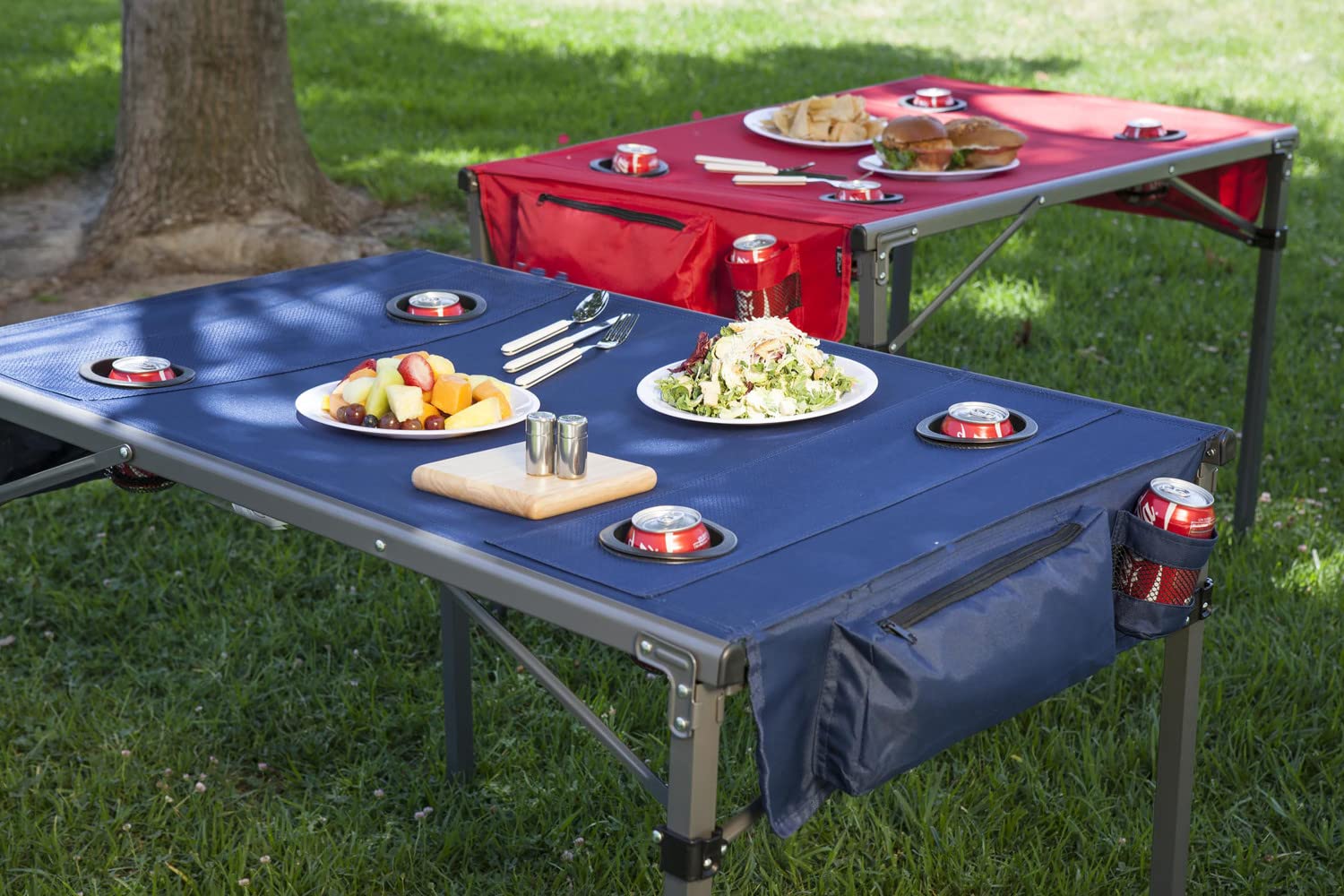 PICNIC TIME NCAA Virginia Tech Hokies Soft Top Travel Table - Portable Folding Table for Camping, Tailgating & Outdoor Events - Black, One Size (799-00-179-604-0) - Perfect for Picnics, Beach Trips & Sporting Events