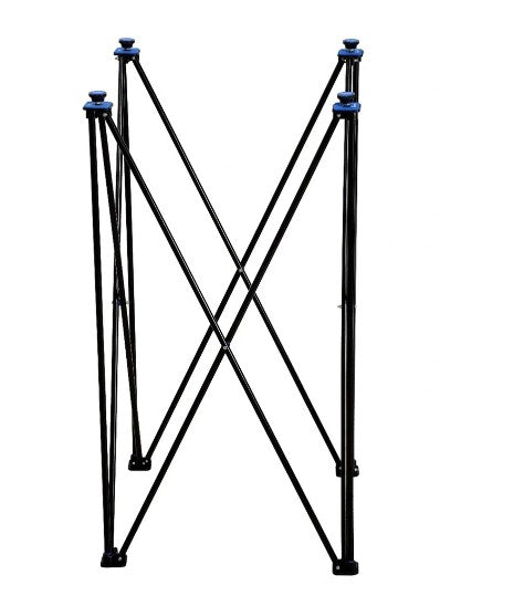 42 Inch Giant Metal Carrom Board Stand with Easy Fold Design - Perfect for Indoor & Outdoor Family Game Nights, Parties, and Recreational Fun