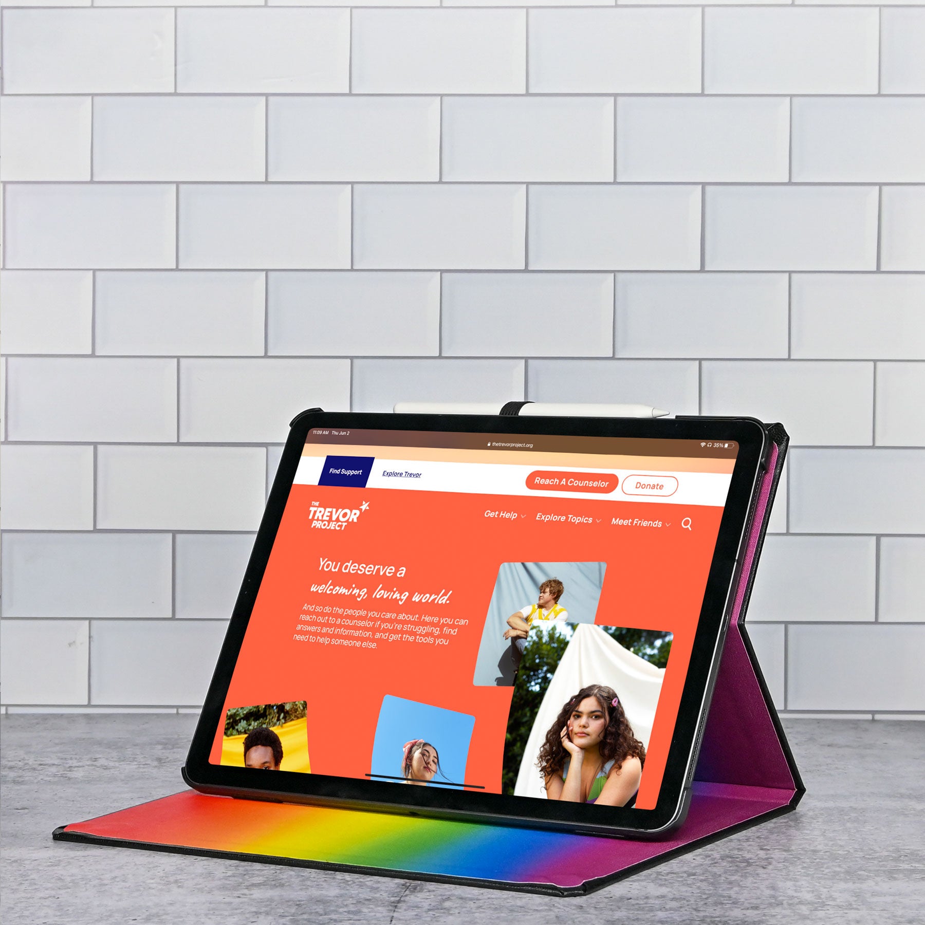 Pride iPad Cases - Limited Edition Protective Covers for iPad Pro/Air/Mini | Perfect for LGBTQ+ Events, Pride Month & Everyday Use