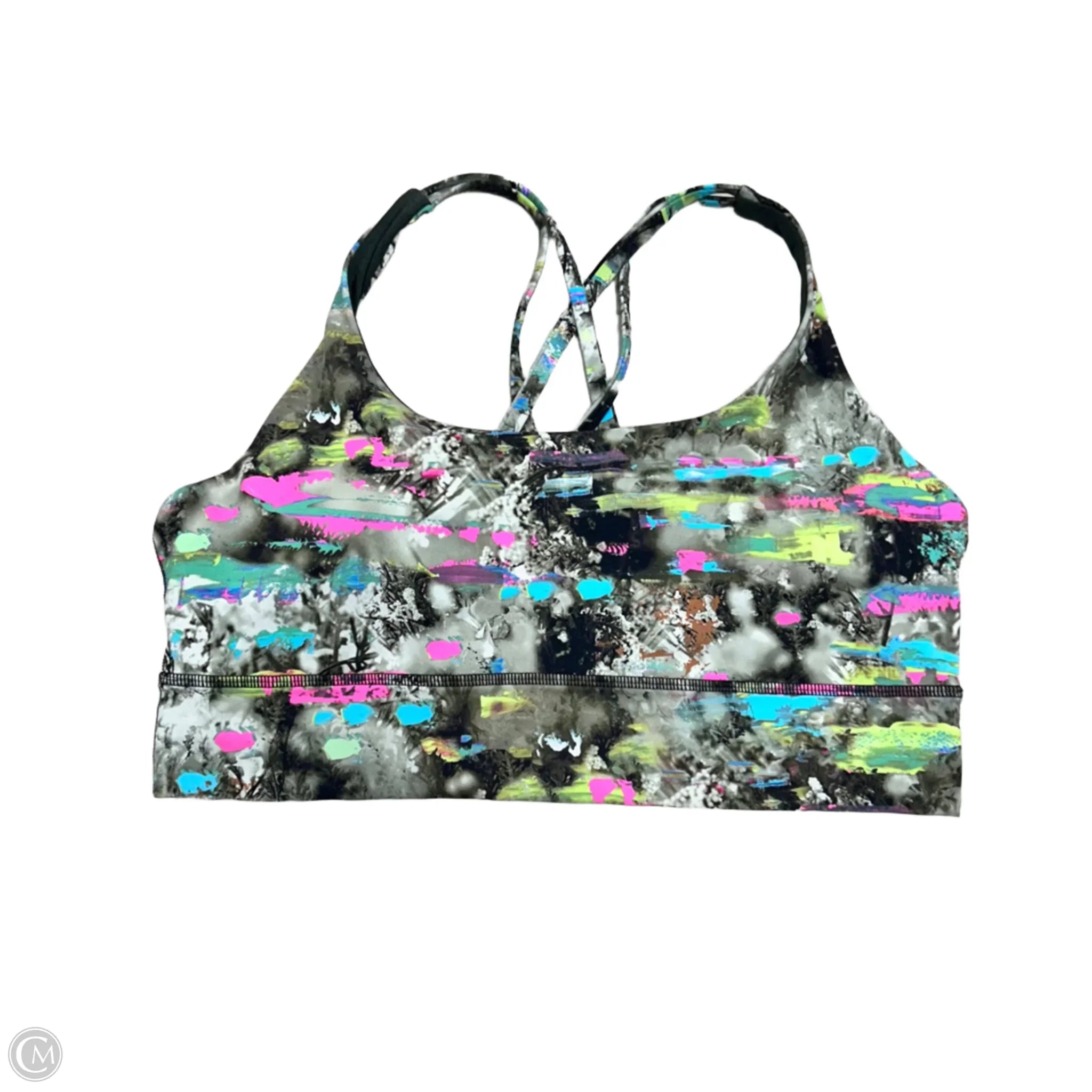 Lululemon Women's Athletic Sports Bra - Size 12, Multi-Colored for Yoga, Running & Gym Workouts