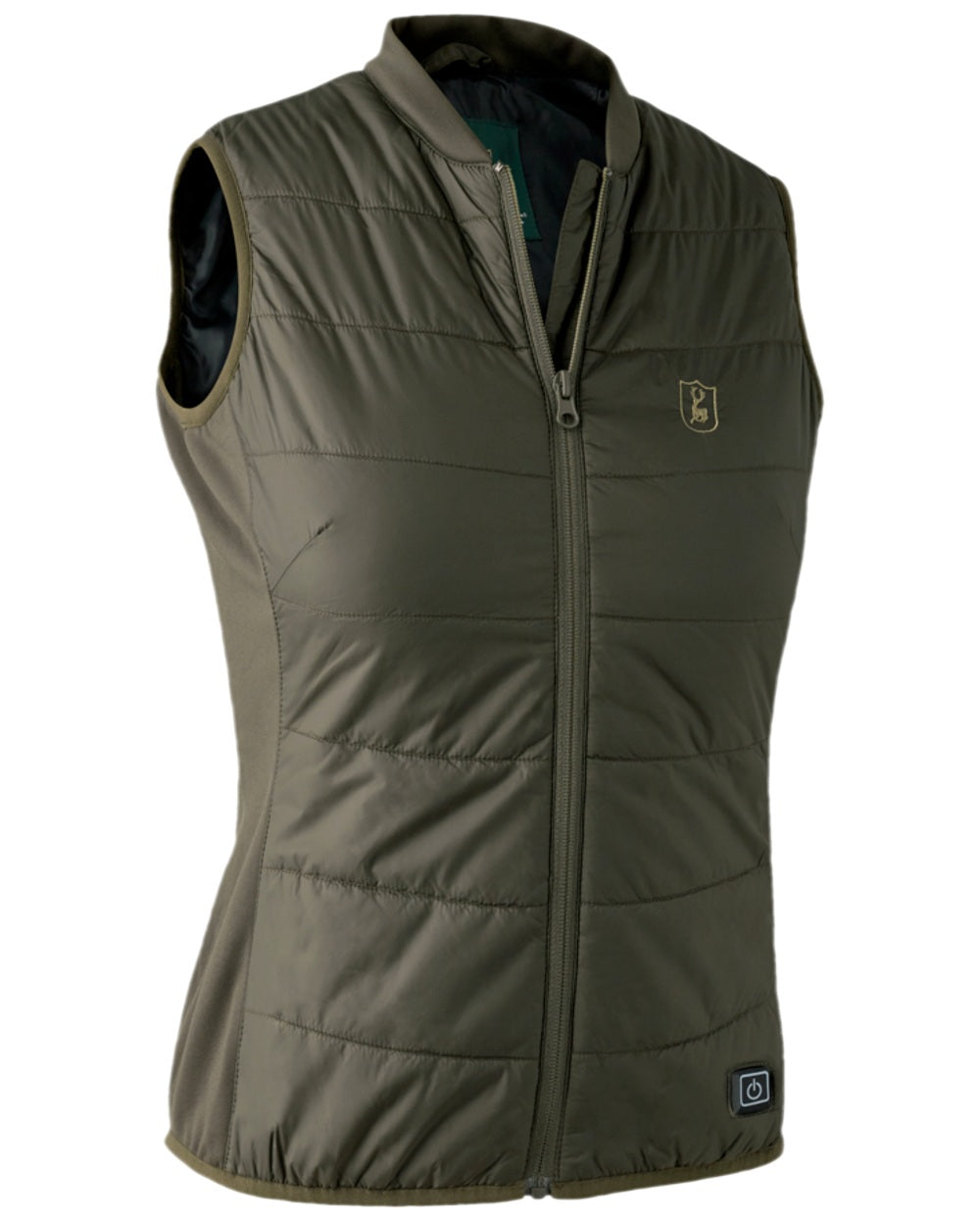 Deerhunter Women's Thermal Heated Vest - Lightweight Fleece Lined Waistcoat for Cold Weather, Outdoor Activities & Winter Sports