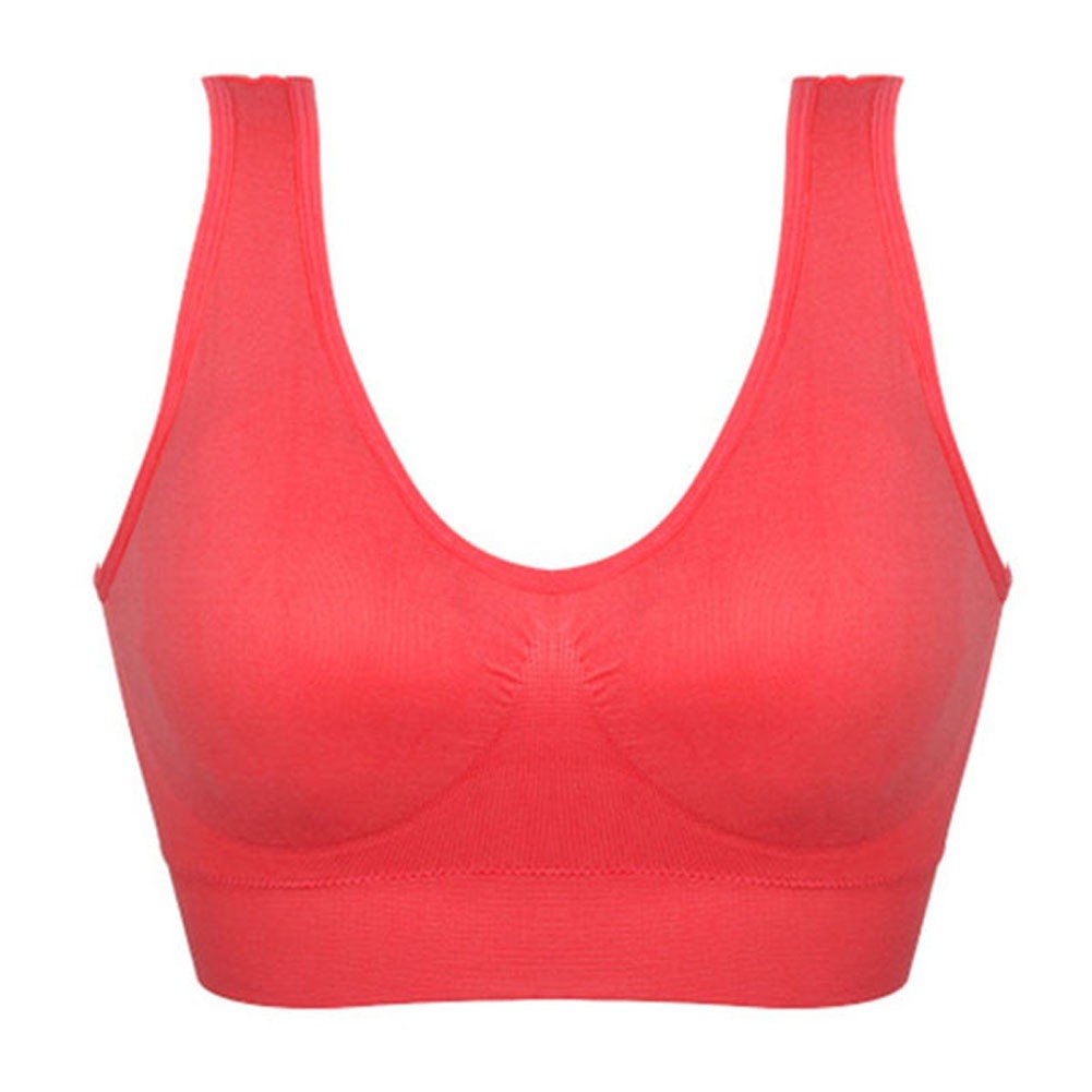 Women's Quick-Dry Sports Bra - Breathable U-Shaped Yoga Top for Running, Gym & Fitness Workouts - Comfortable Workout Shirt for Women