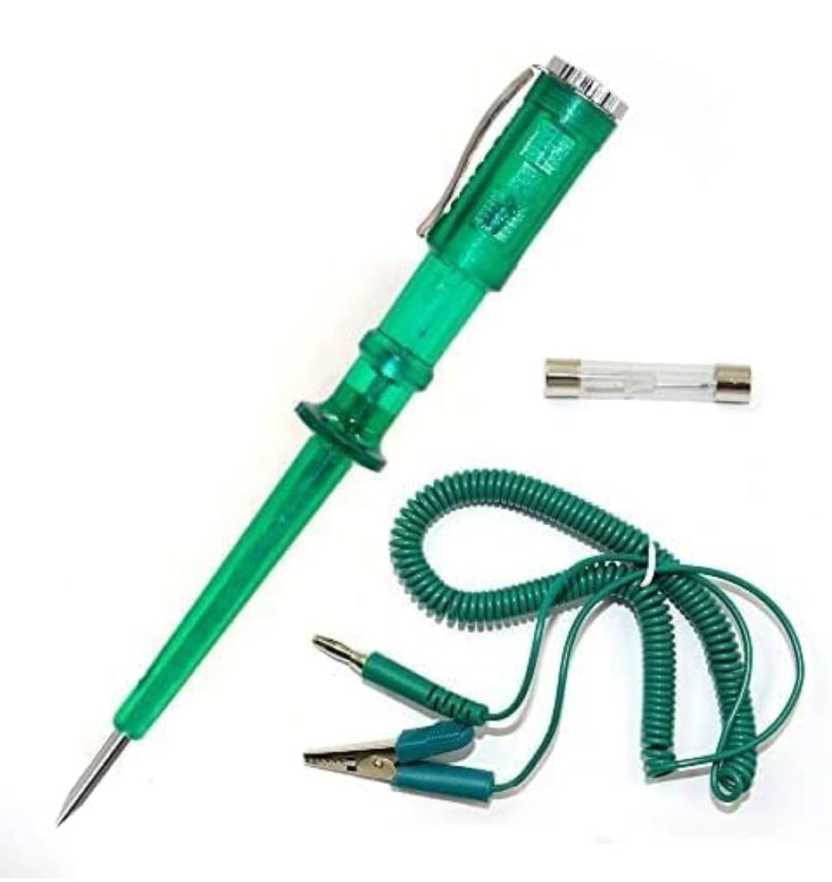 12V/24V Automotive Circuit Tester Probe - Multifunctional Voltage Test Pen for Cars, Motorcycles & Heavy Equipment (Trucks, Road Rollers) - Perfect for Electrical System Diagnosis & Maintenance