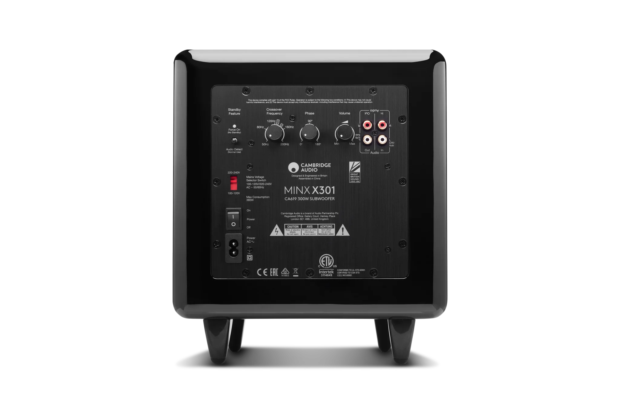 Cambridge Audio MINX S325 5.1 Channel Home Theater System - Premium Compact Speaker Package for Movies, Music & Gaming in Small to Medium Rooms