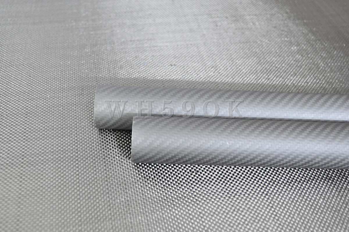 3K Woven Carbon Fiber Tube - 104mm OD x 100mm ID x 500mm - High Strength Lightweight Full Carbon Composite Pipe for RC Cars, Drones, Aerospace & DIY Projects