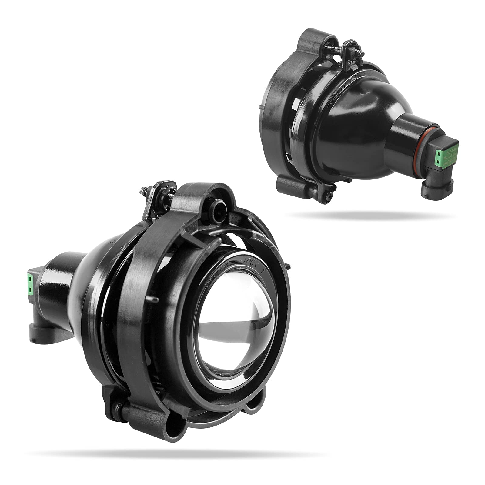 DLAA Fog Lights Kit for Chevy Equinox 2010-2015 - Clear Lens Front Fog Lamps with Wiring Harness & Switch - Perfect for Night Driving & Off-Road Adventures