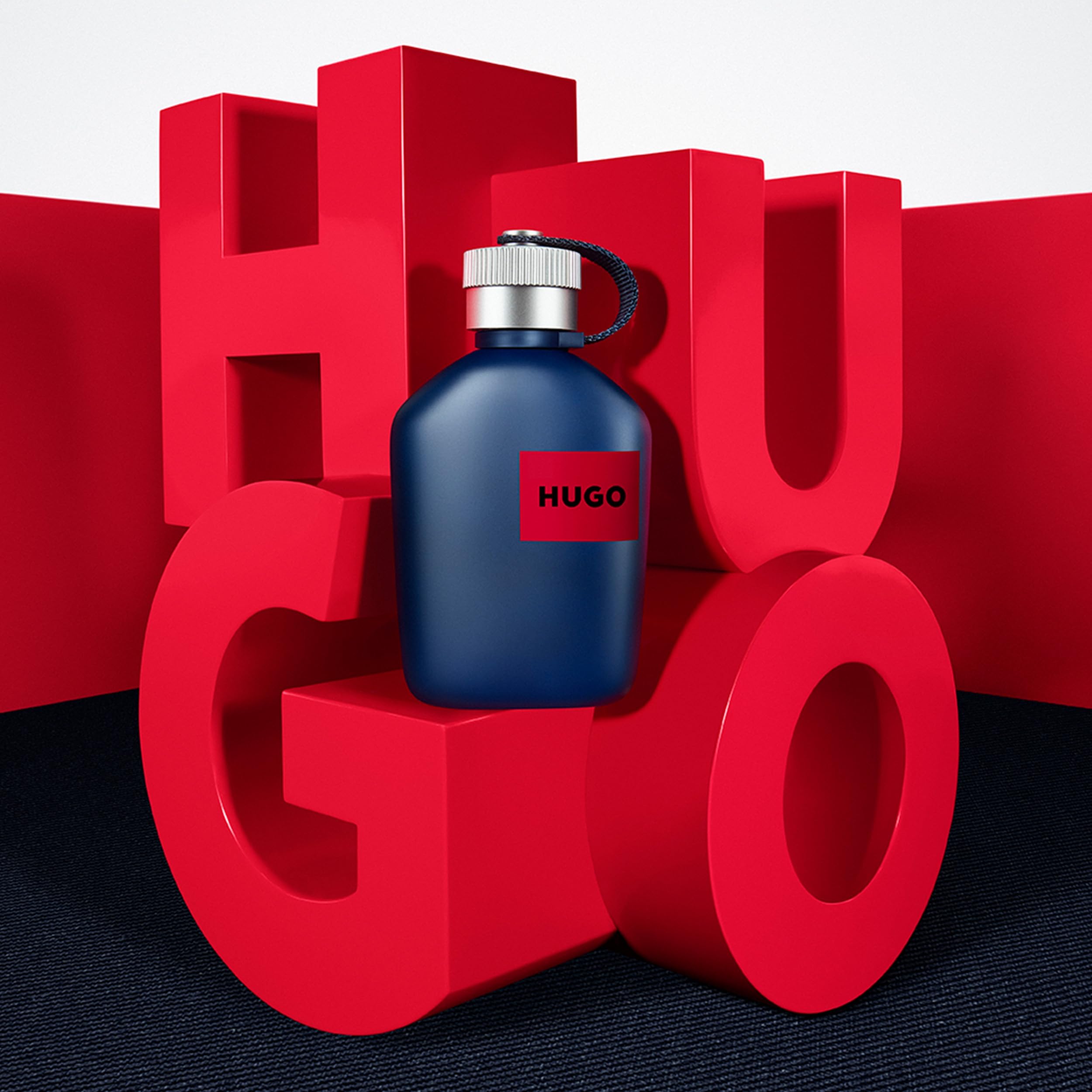 Hugo Boss Hugo Jeans Eau de Toilette for Men - Fresh Aromatic Cologne with Grapefruit, Peppermint & Sandalwood Notes - Long Lasting Fragrance Spray - Perfect for Daily Wear, Office & Date Nights
