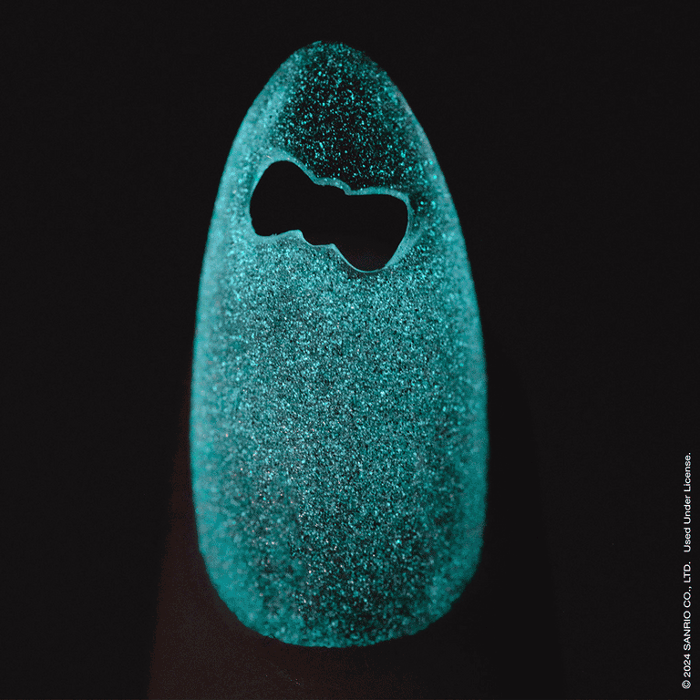 Apres x Kuromi Cat Eye Gel Nail Kit - Long-Lasting & Glossy Nail Art for Home & Salon Use