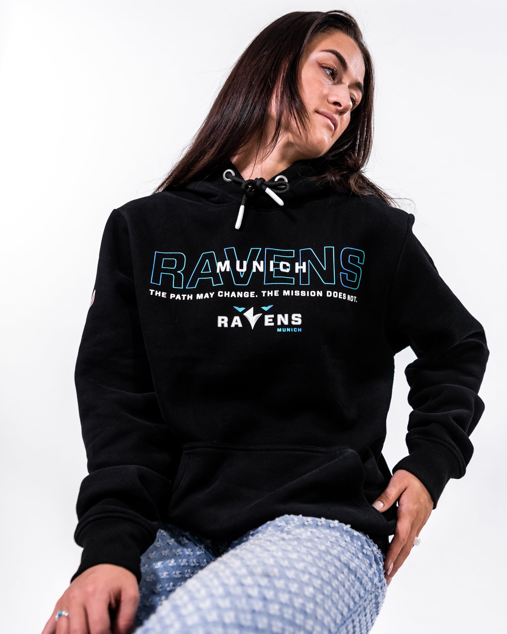 Munich Ravens Mission Hoodie - Premium Cotton Pullover for Men & Women | Cozy Streetwear for Casual Outings & Sports Events