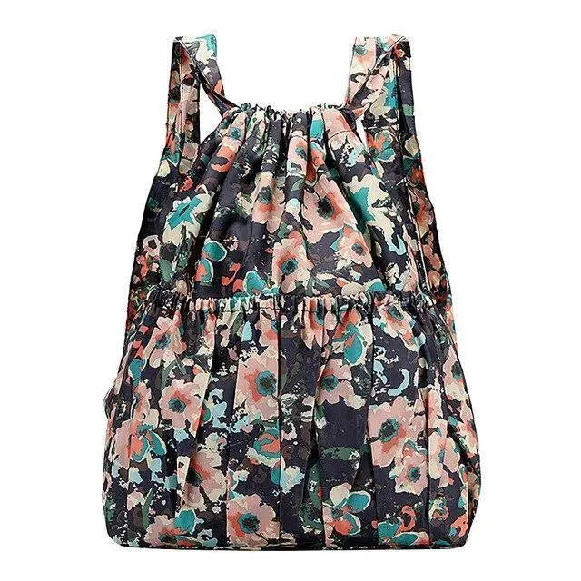 Vintage Printed Ethnic Backpack - Stylish Boho Travel Bag for Women & Men - Perfect for Hiking, Festival, College & Daily Use