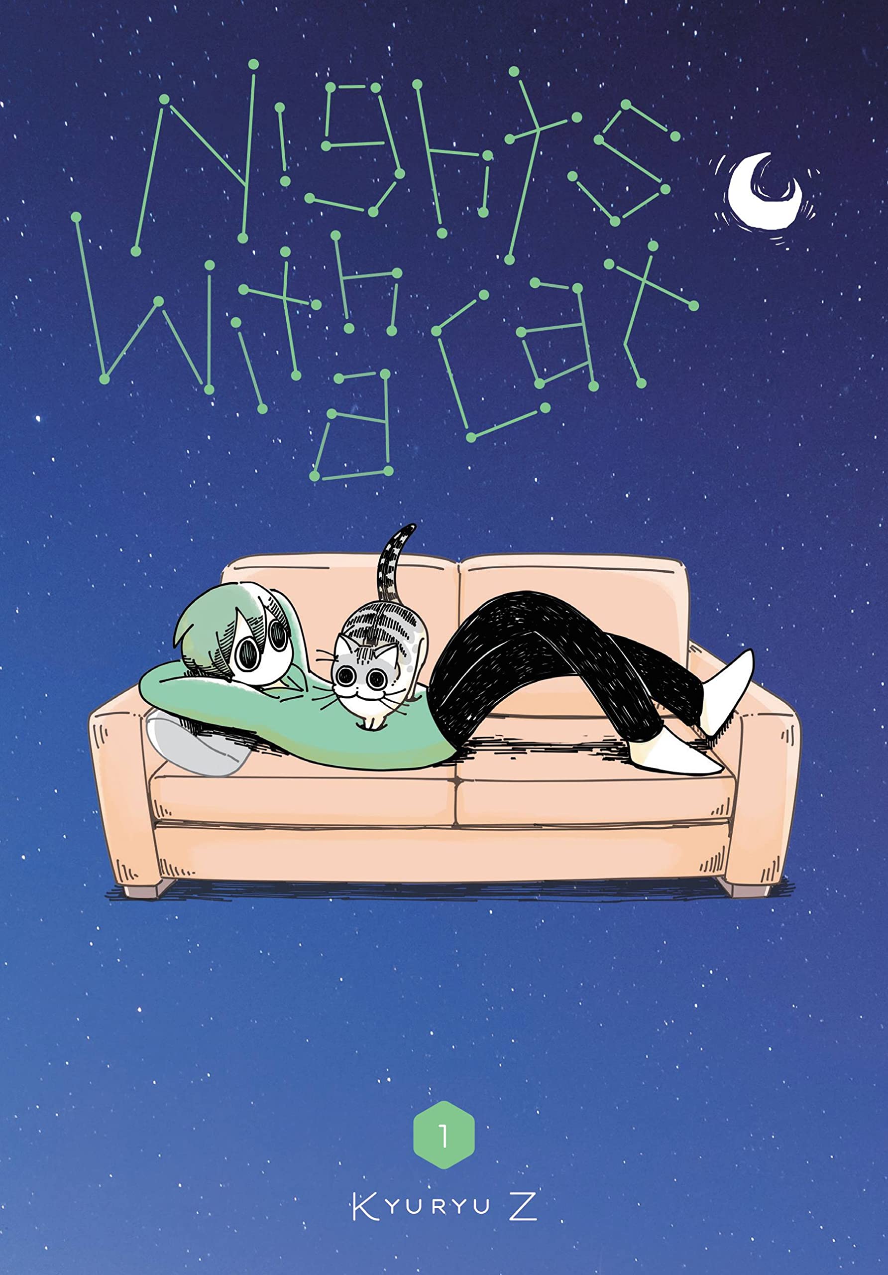 Nights with a Cat Vol. 1 - Heartwarming Cat Manga for Relaxation | Perfect for Cat Lovers & Manga Fans | Cozy Reading for Evenings & Stress Relief