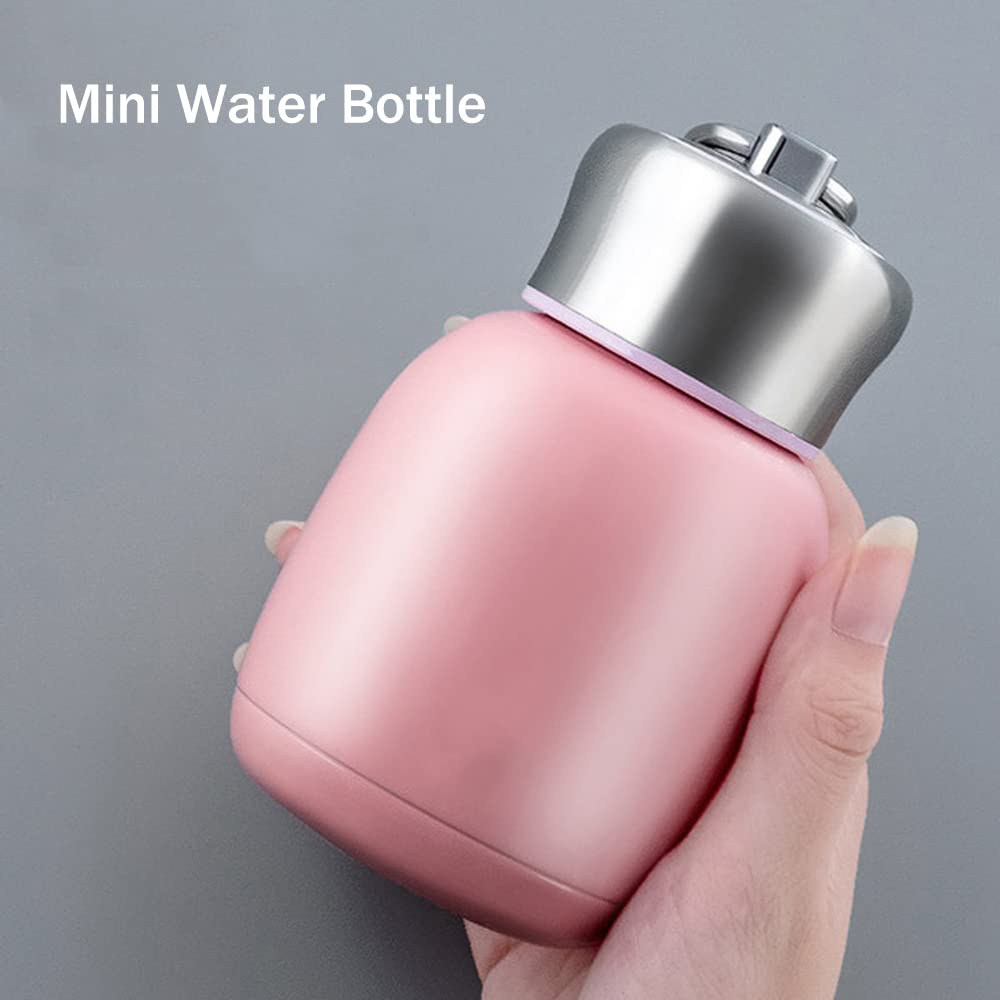 Gets Mini 7 oz Stainless Steel Water Bottle - Portable Vacuum Insulated Sports Tumbler for Hot & Cold Drinks, Leak Proof Design - Perfect for Gym, Hiking, Travel & Outdoor Activities