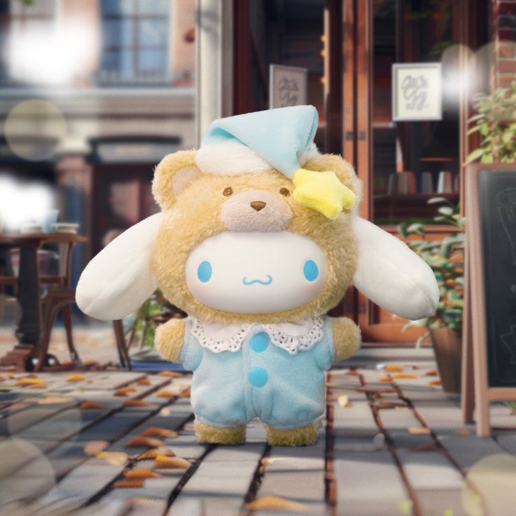 SANRIO Latte Baby Vinyl Face Plush Series Blind Box - Cute Kawaii Collectible Plush Toys for Sanrio Fans (Hello Kitty, My Melody, Cinnamoroll) - Perfect for Gifts, Display & Surprise Unboxing Fun