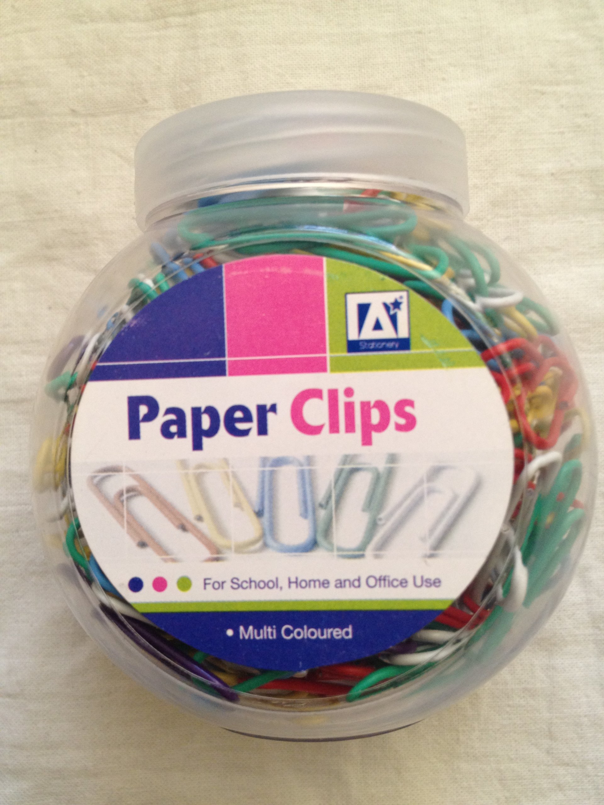 Anker International Bulk Paper Clips - 1000 Pieces Jumbo Size Office Supplies for Organizing Documents, Files & School Projects - Perfect for Home, Office & Classroom Use