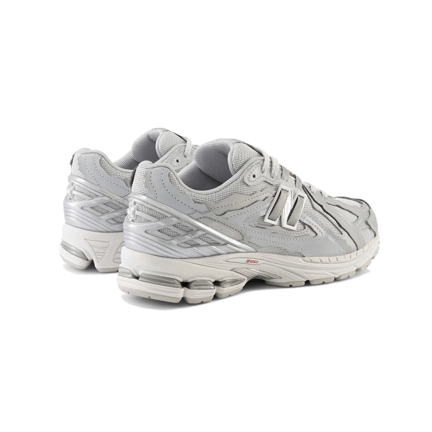 New Balance 1906D Protection Pack Running Shoes - Silver Metallic/White/Crimson for Men | Lightweight Cushioned Sneakers for Jogging, Gym Workouts & Daily Wear