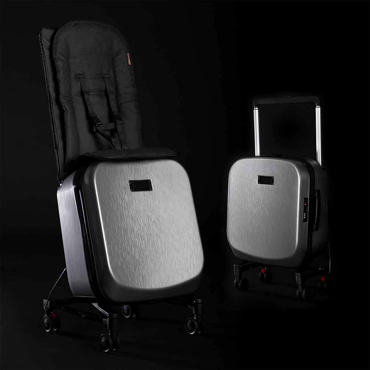 Mountain Buggy Skyrider Luxury Travel Stroller - Premium Baby Stroller for Airports, Shopping & City Walks